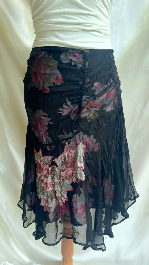 Violet Bloom Skirt