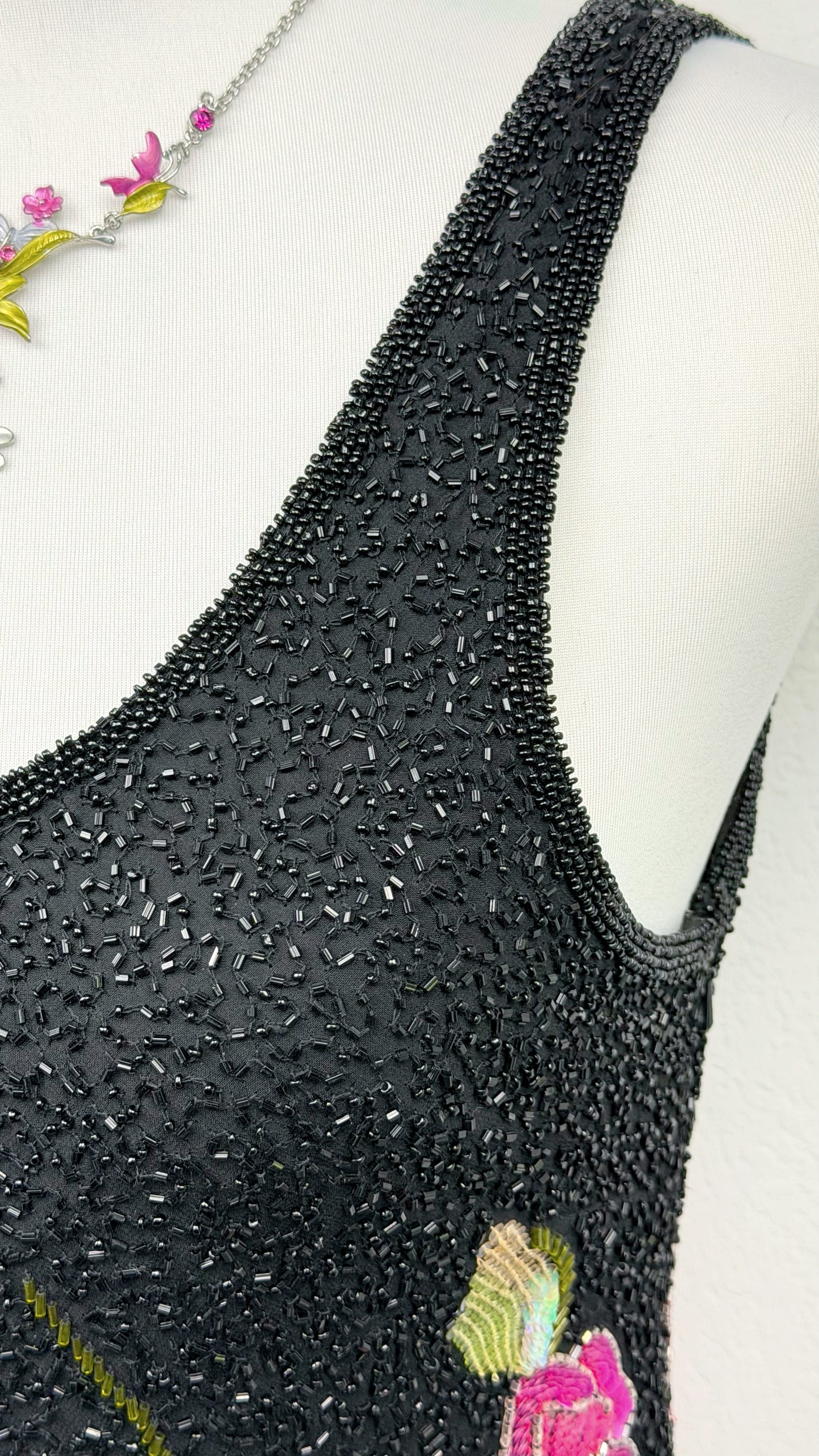 Aftershock Noir Bloom Dress
