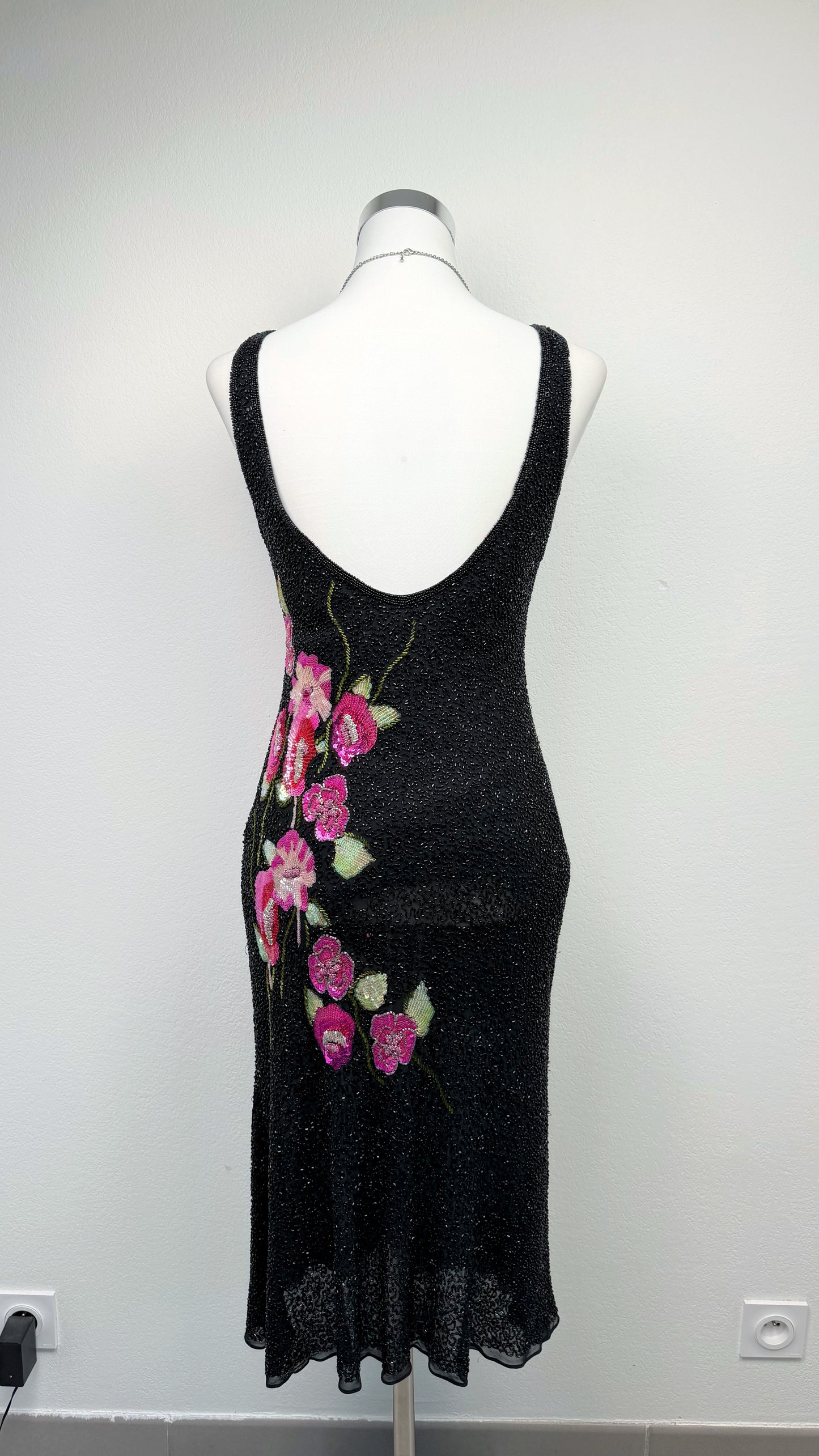 Aftershock Noir Bloom Dress
