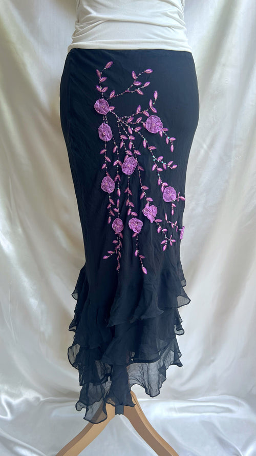 Violet Bloom Skirt
