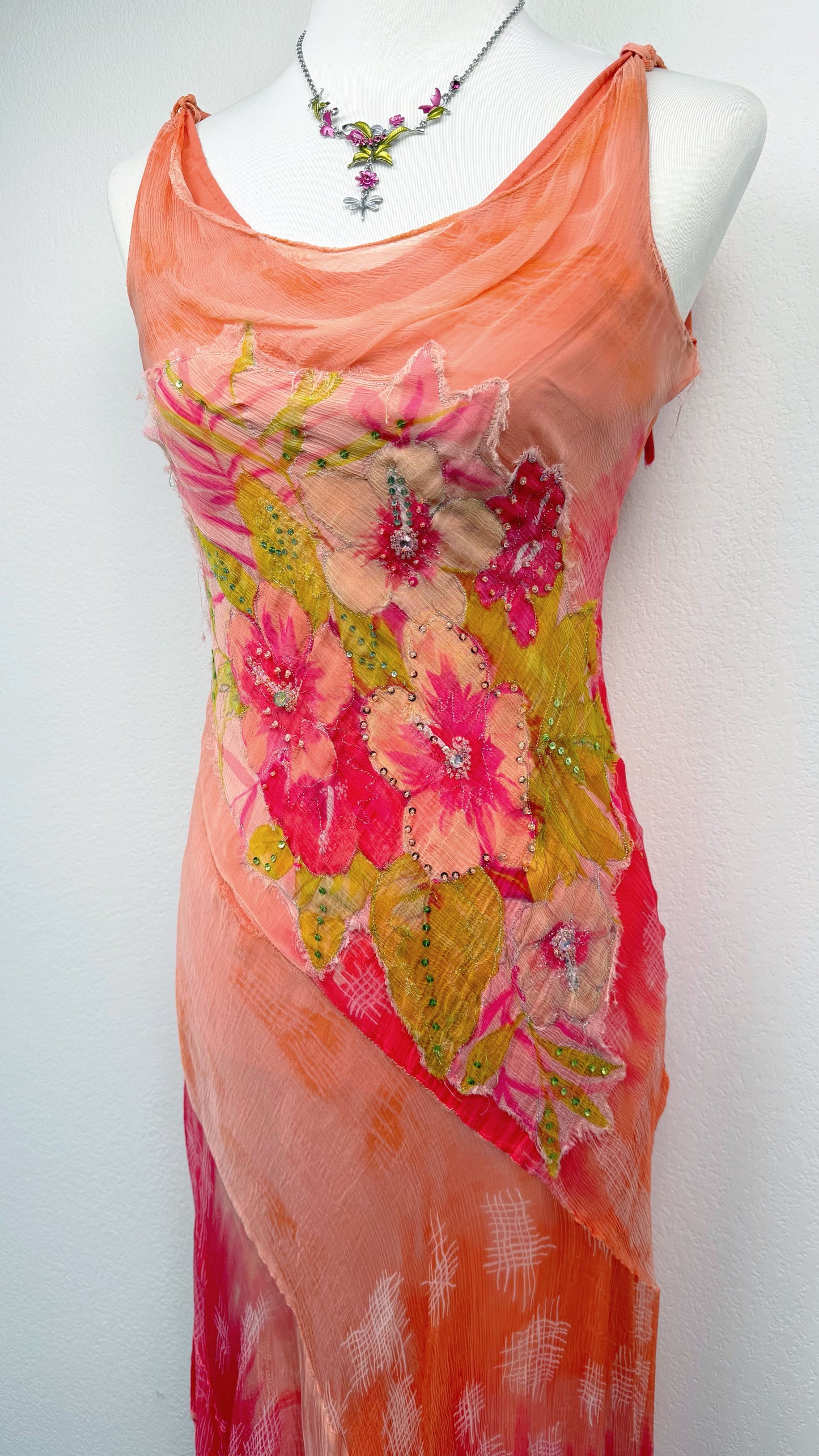 RARE Fire Lily Dress