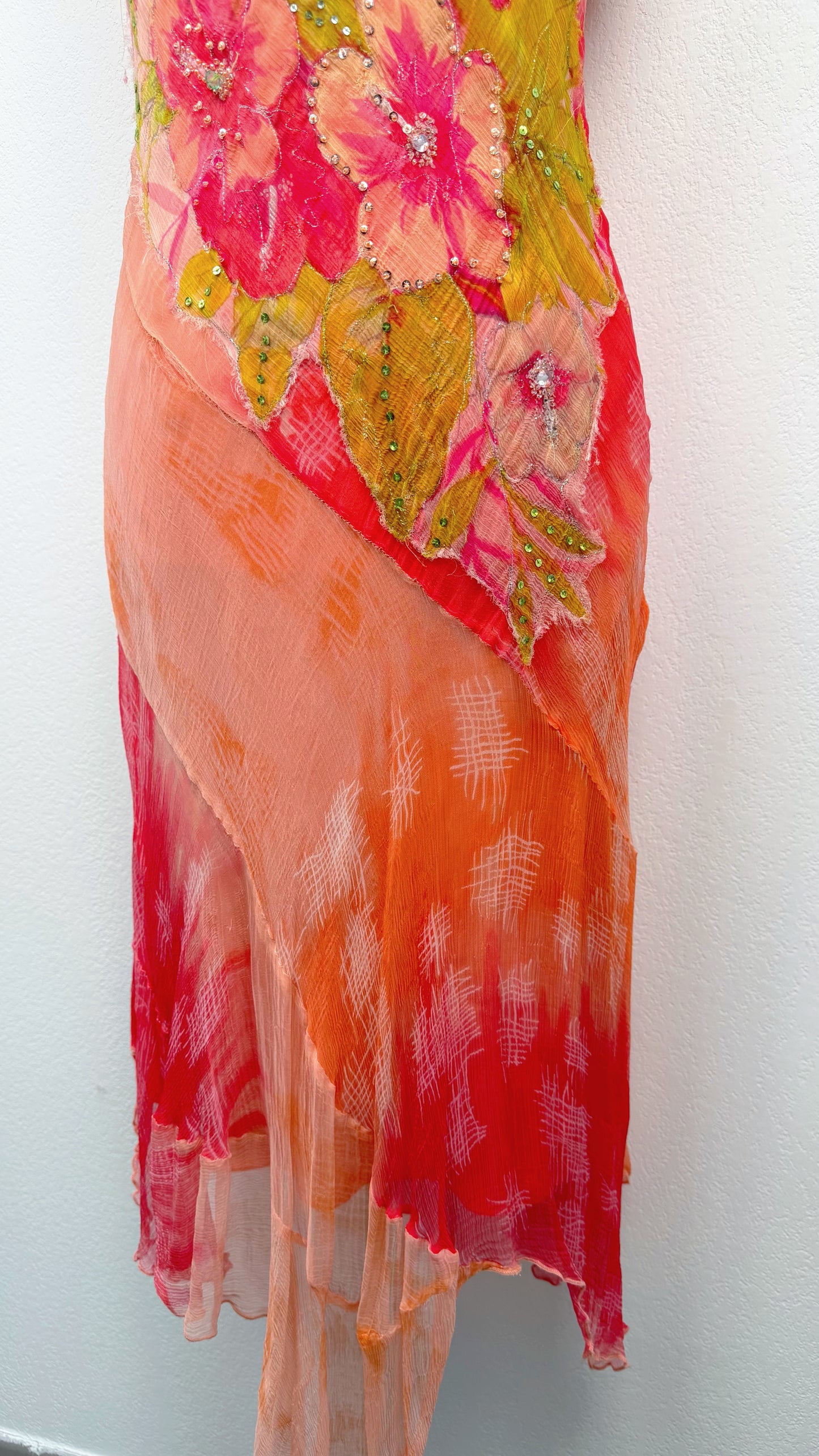 RARE Fire Lily Dress