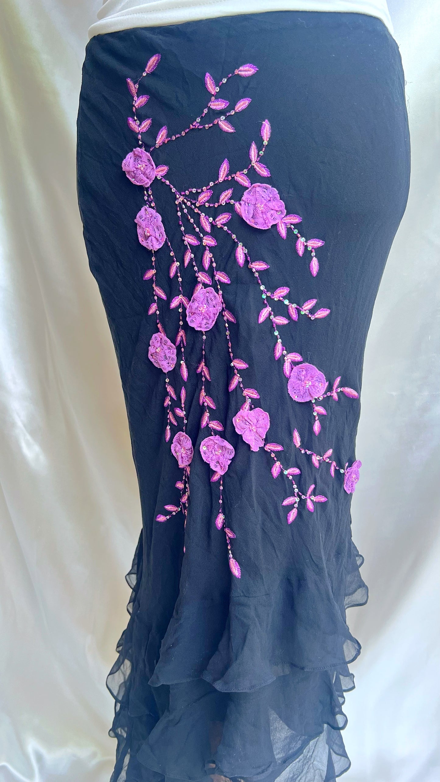 Violet Bloom Skirt