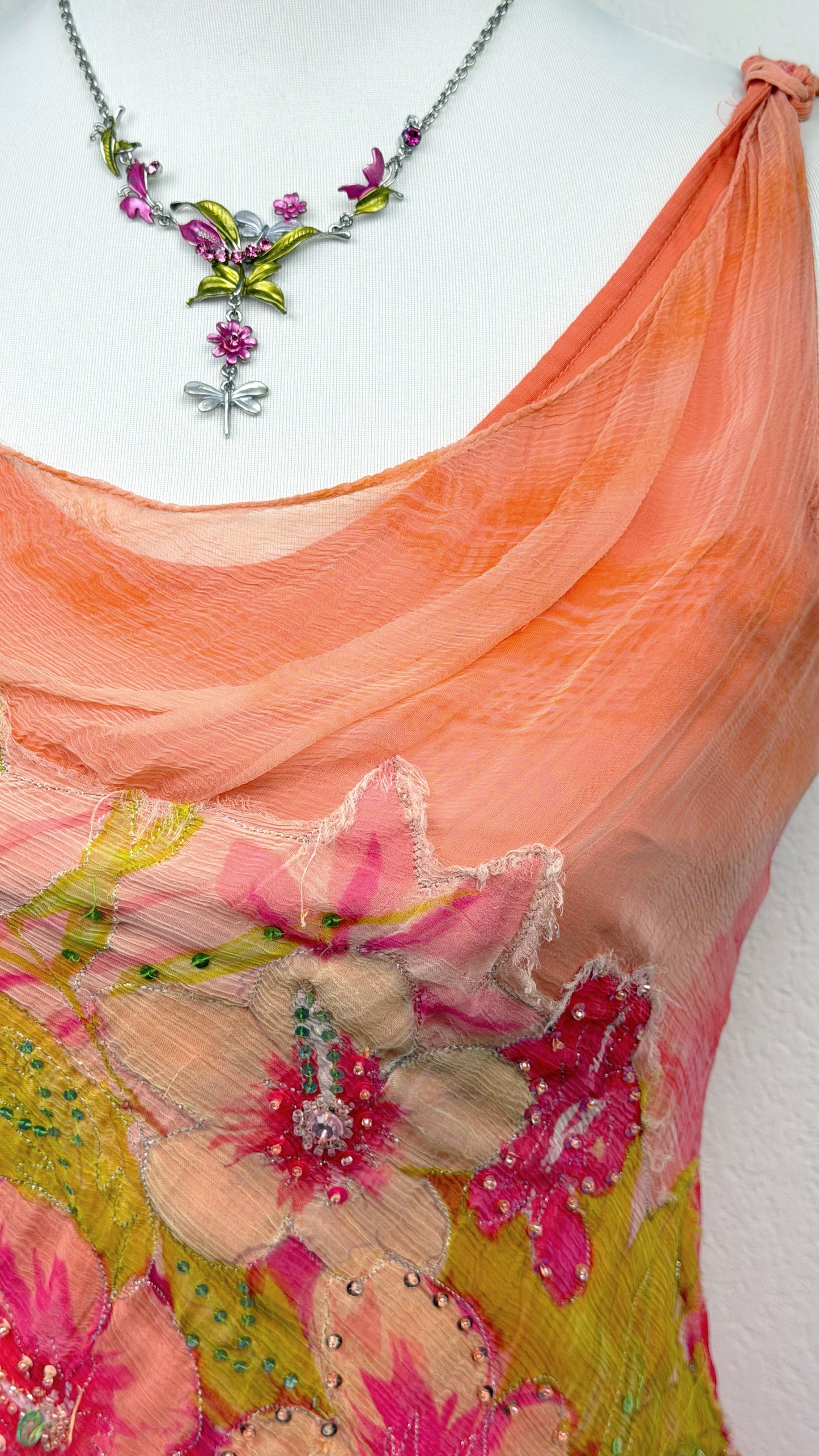 RARE Fire Lily Dress