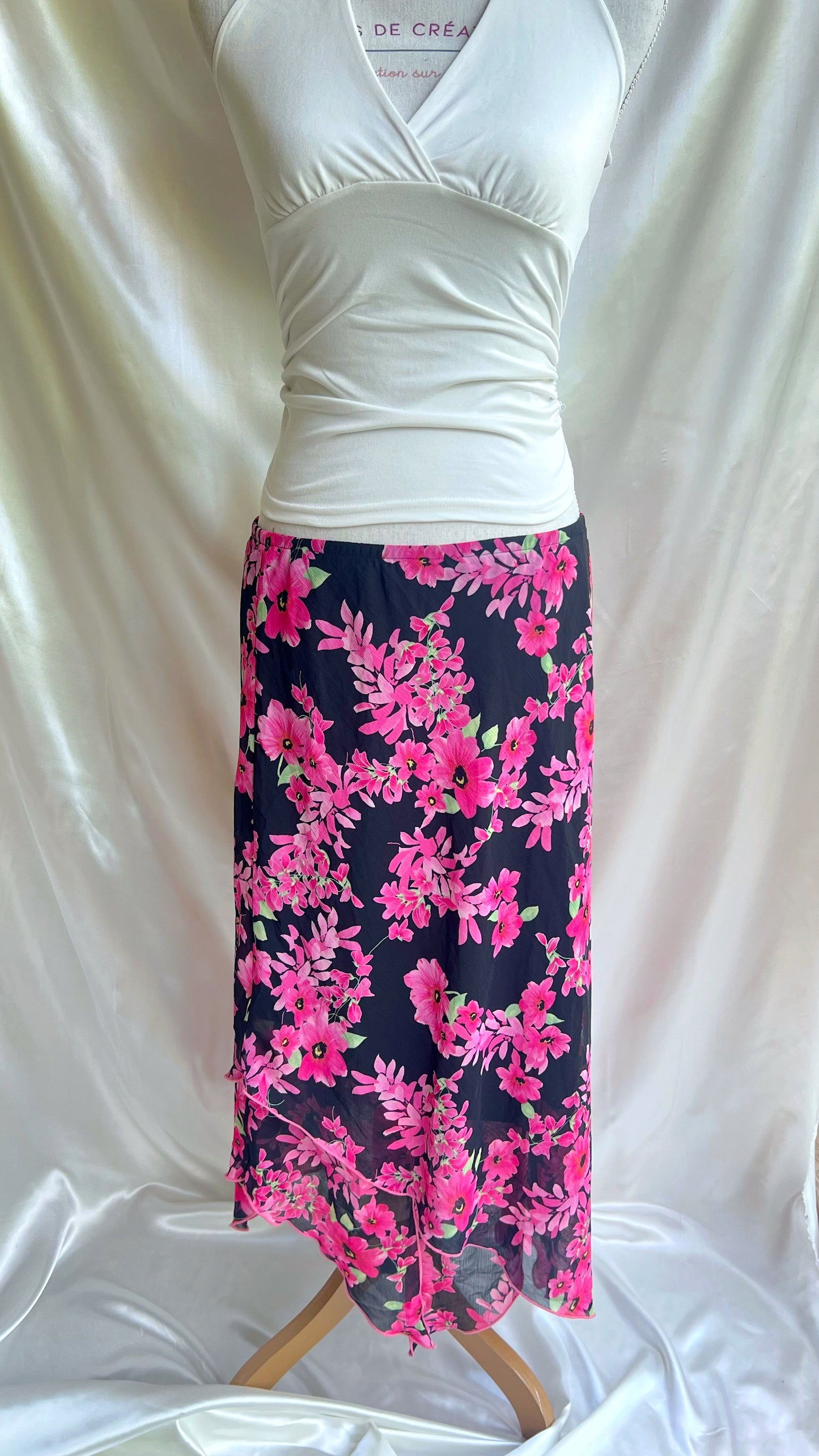 Violet Bloom Skirt
