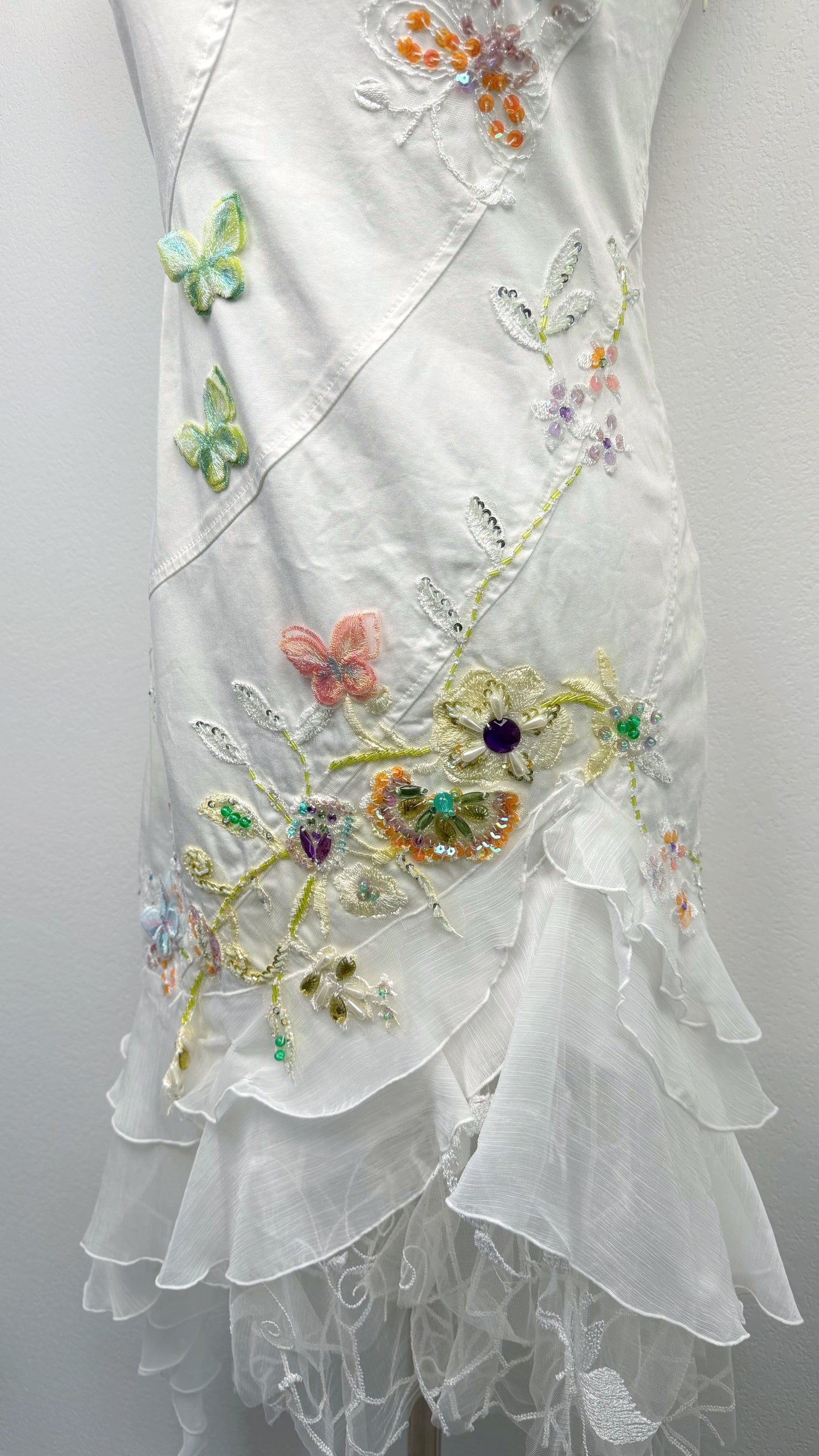 Butterfly Veil Dress