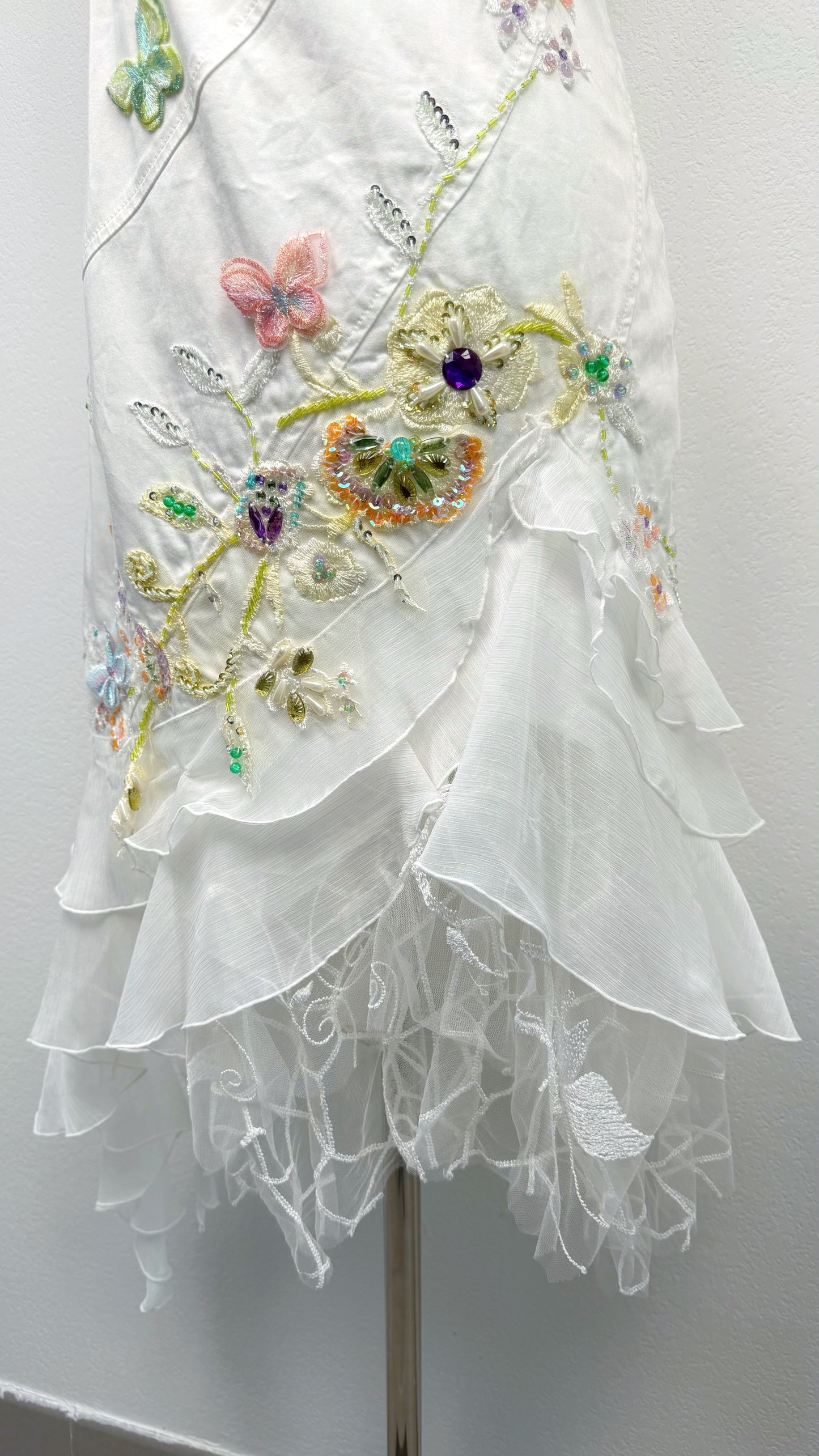 Butterfly Veil Dress