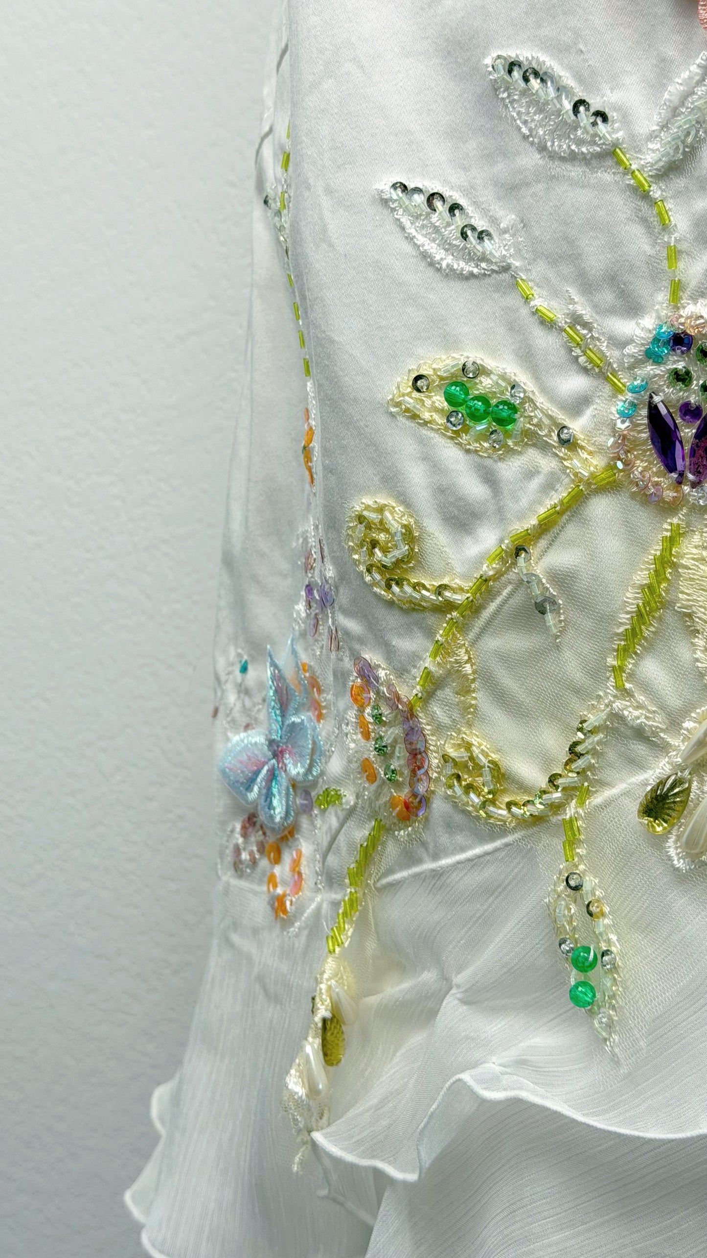 Butterfly Veil Dress