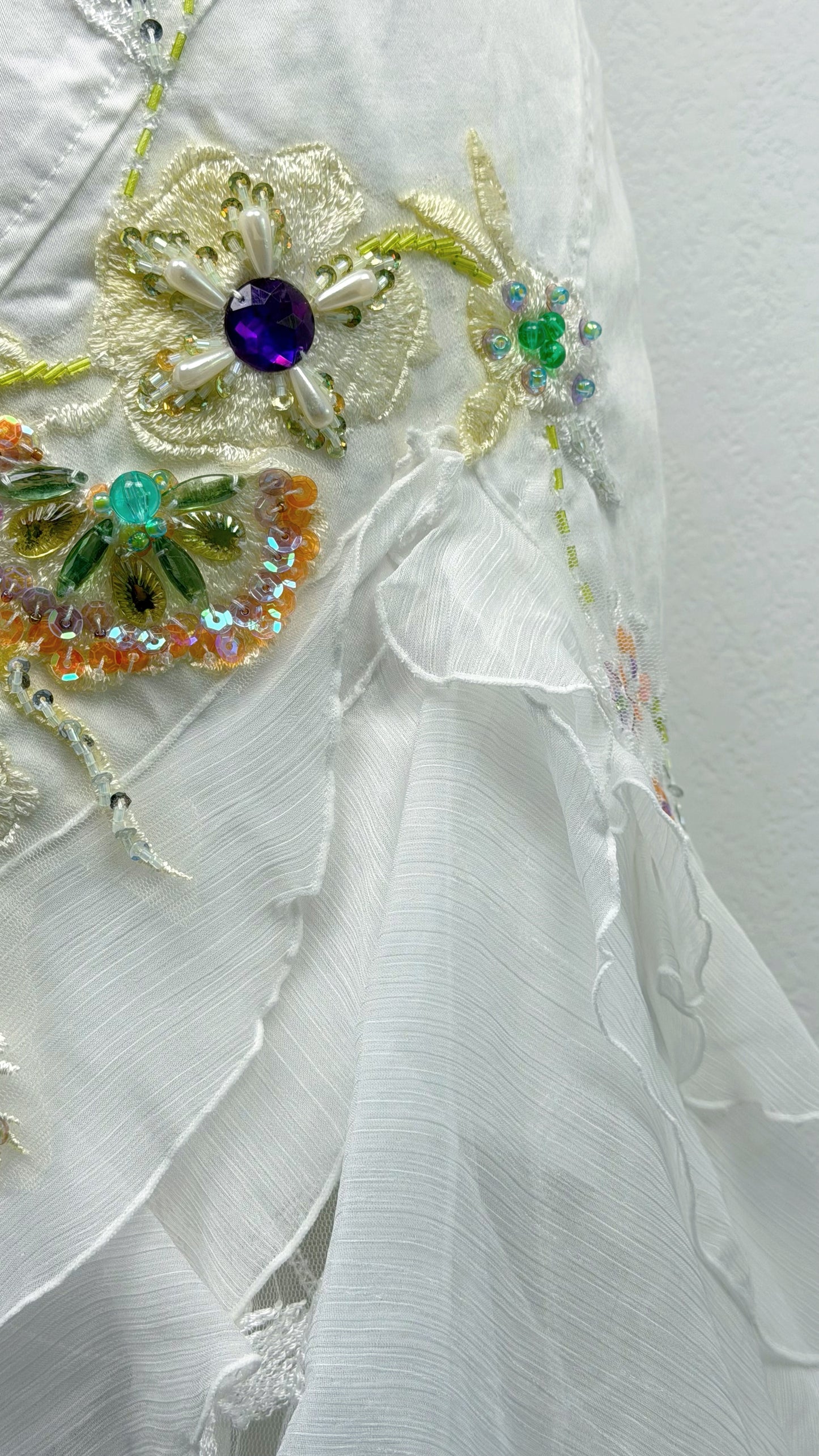 Butterfly Veil Dress