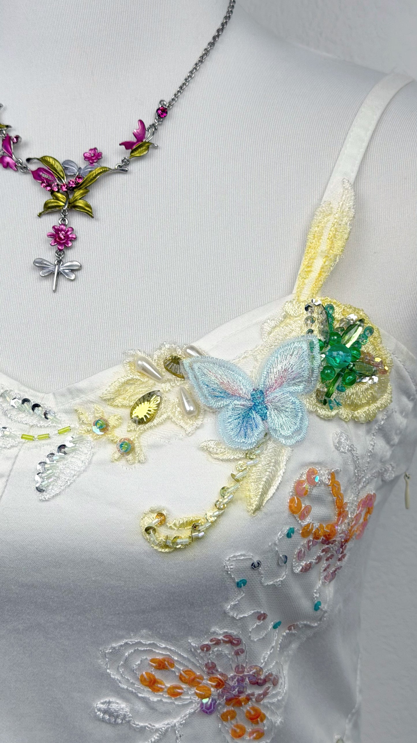 Butterfly Veil Dress