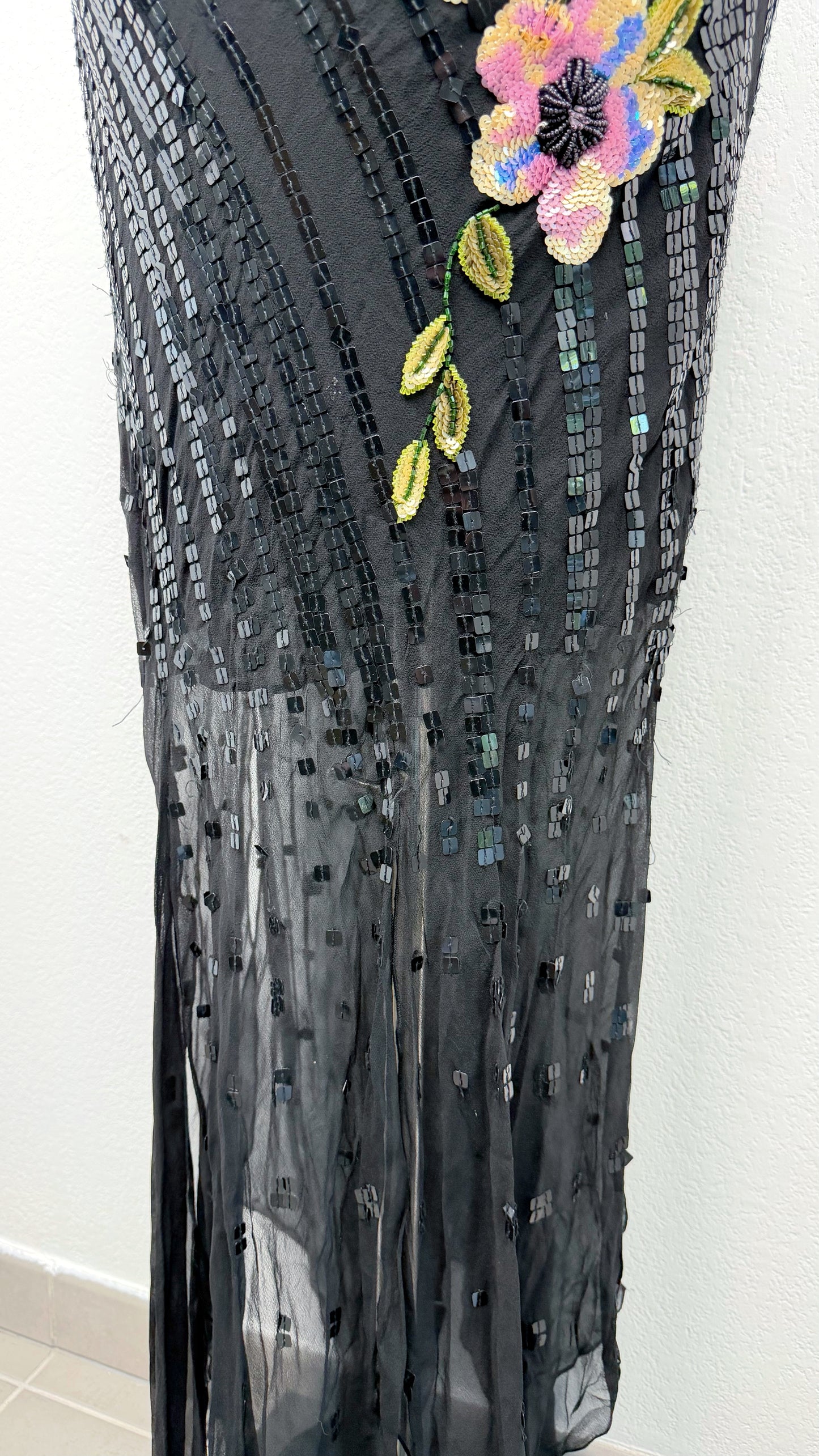 Noir Bloom Dress