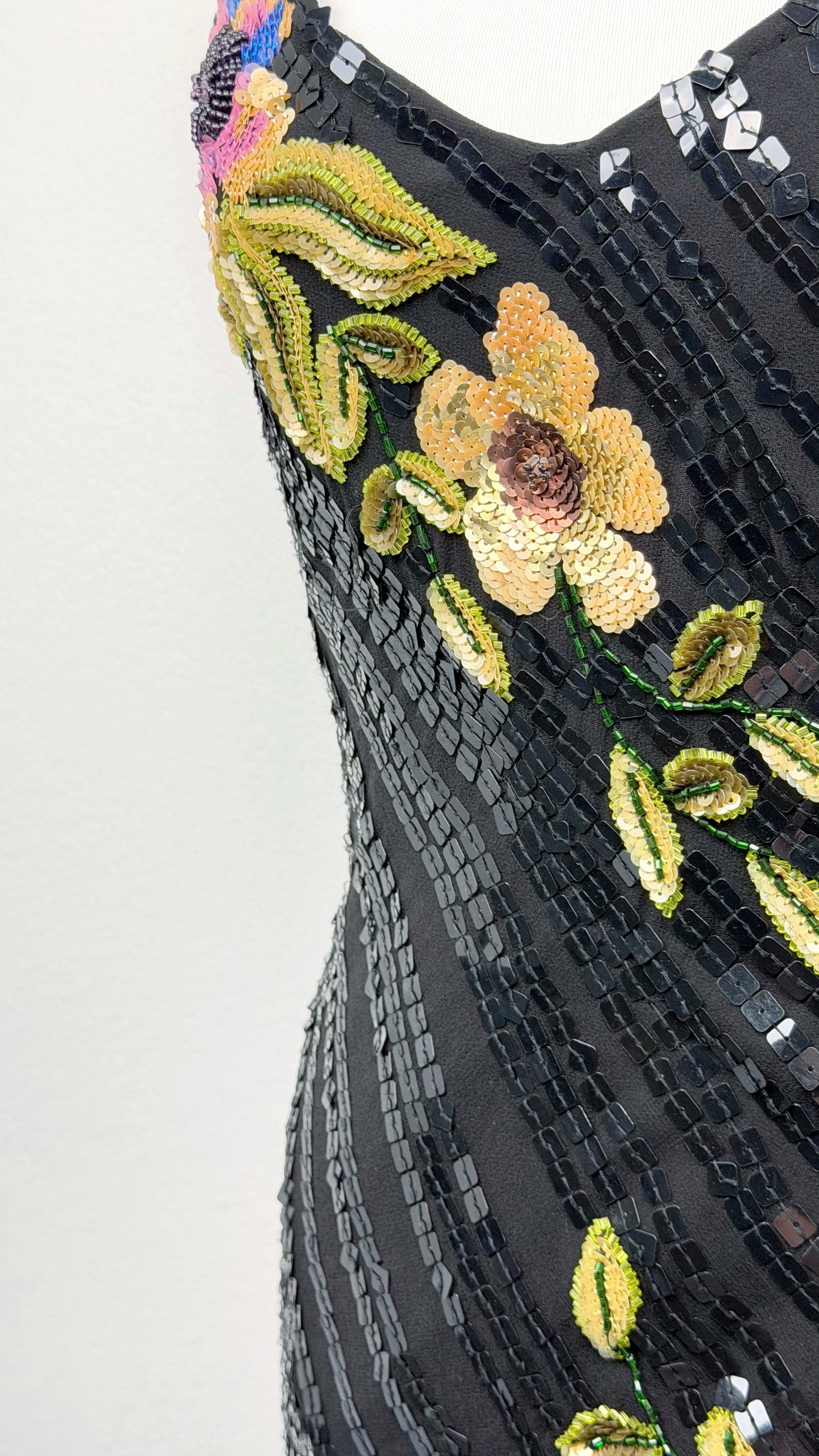 Noir Bloom Dress