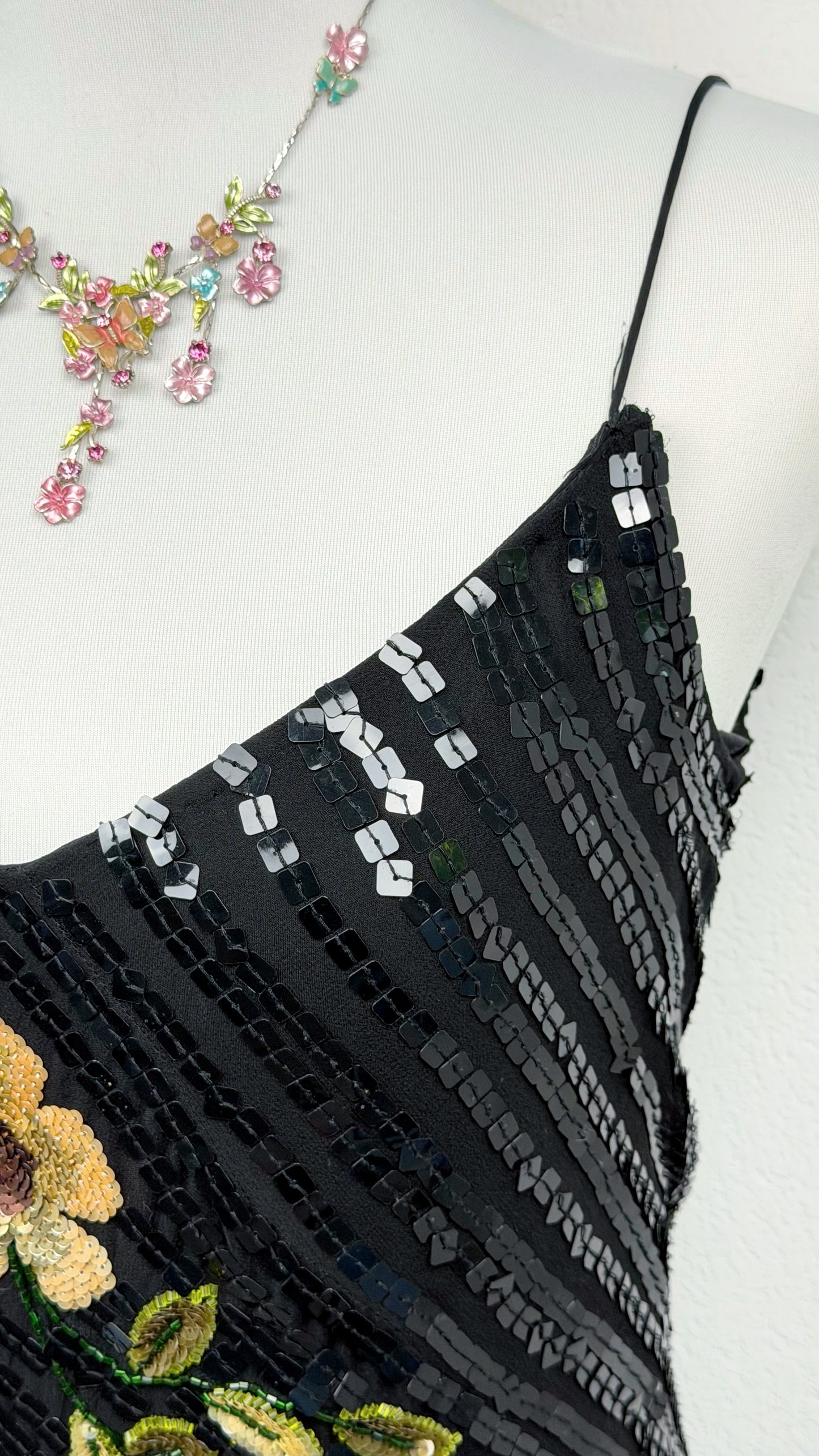 Noir Bloom Dress