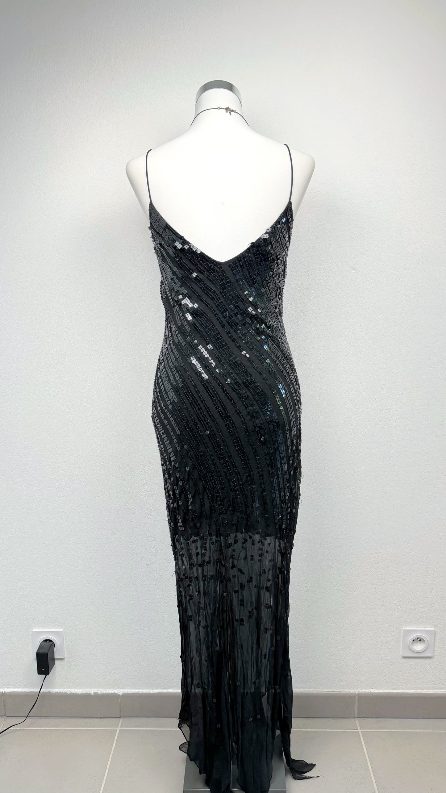 Noir Bloom Dress