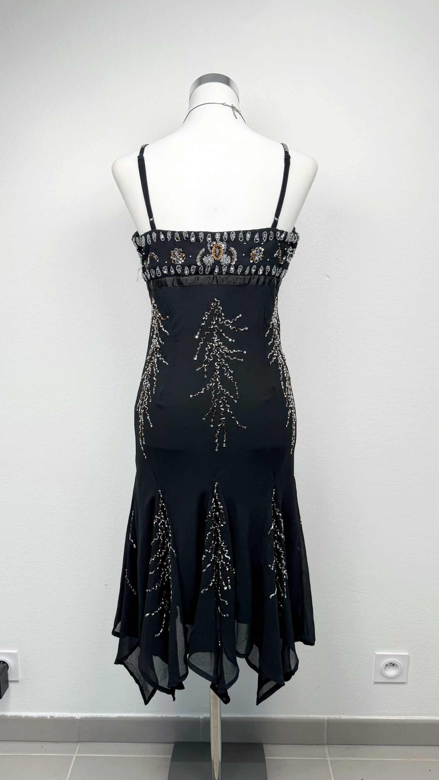 Midnight Veil Dress