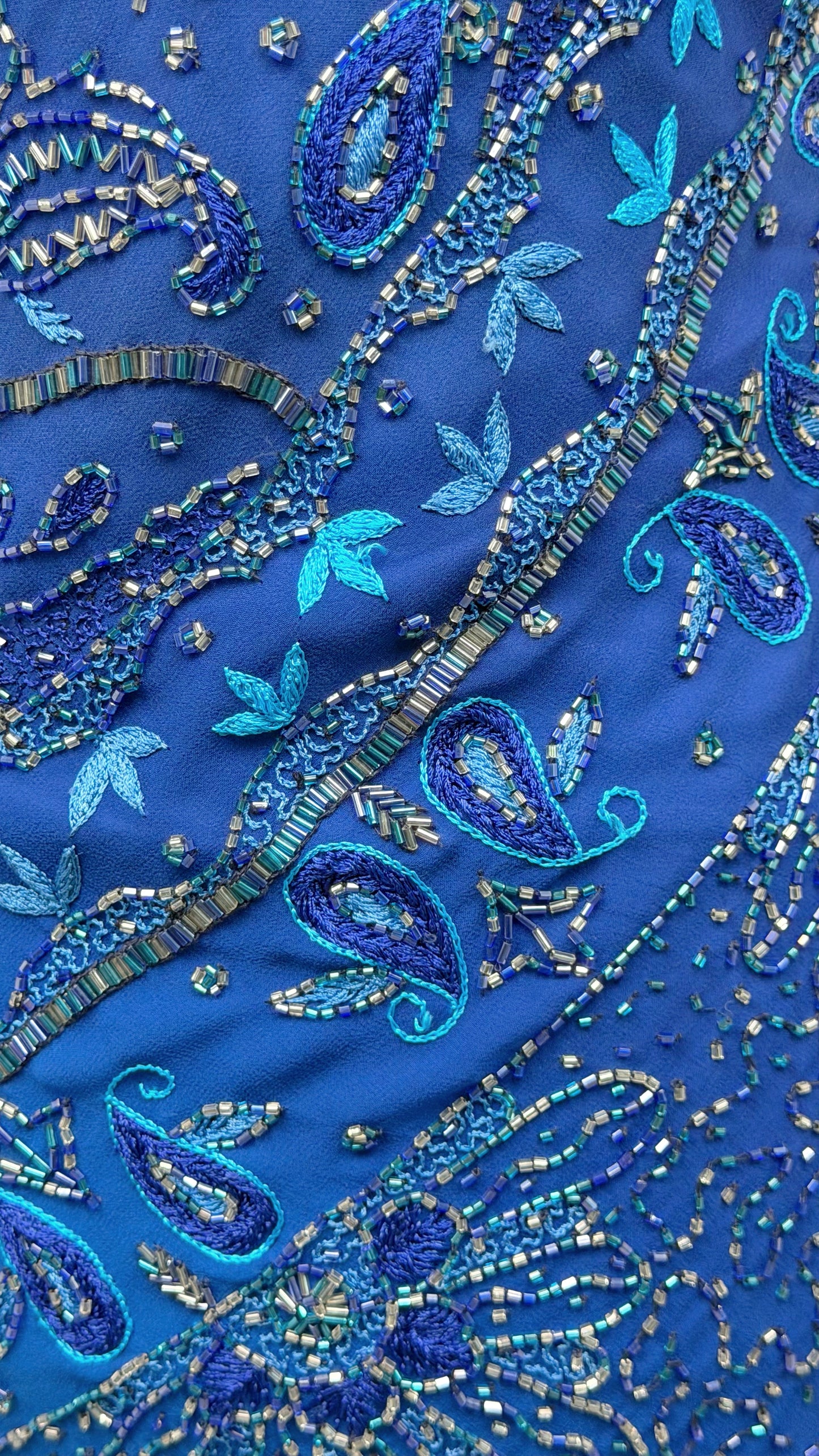 Sapphire Veil Dress
