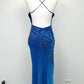 Sapphire Veil Dress