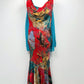Crimson Mirage Gown