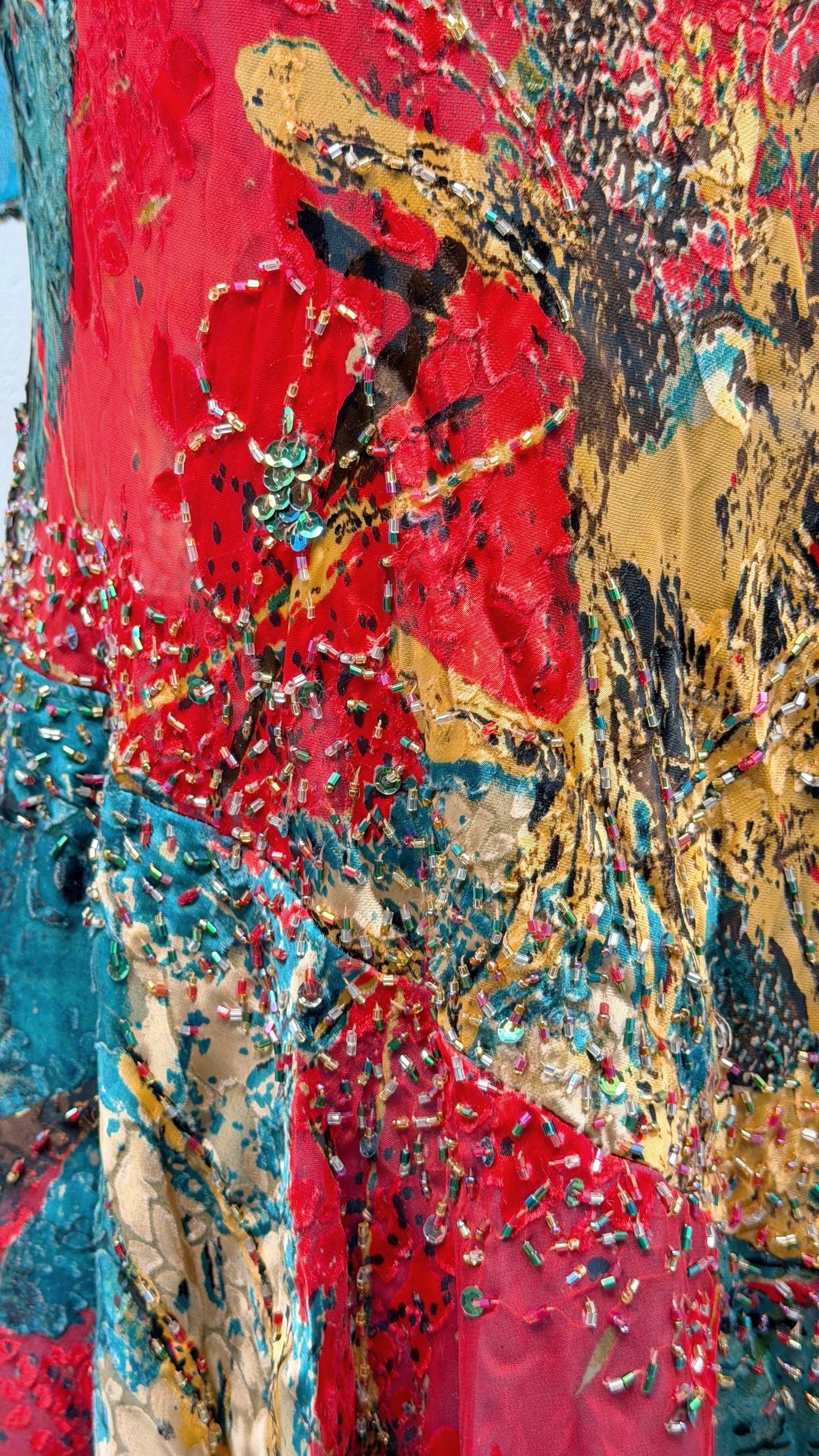 Crimson Mirage Gown