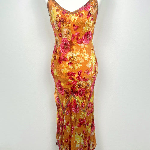Golden Bloom Dress