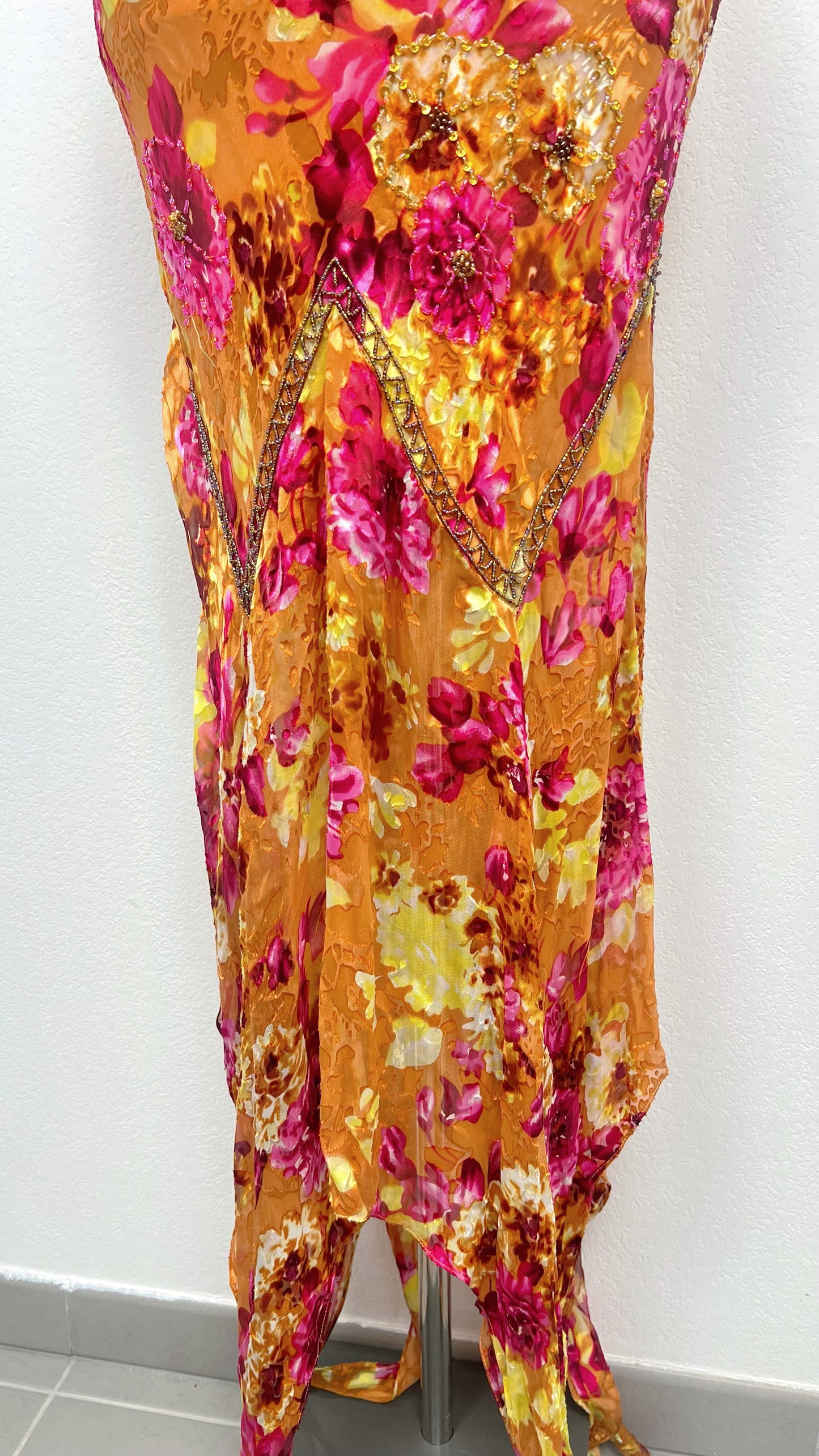 Golden Bloom Dress