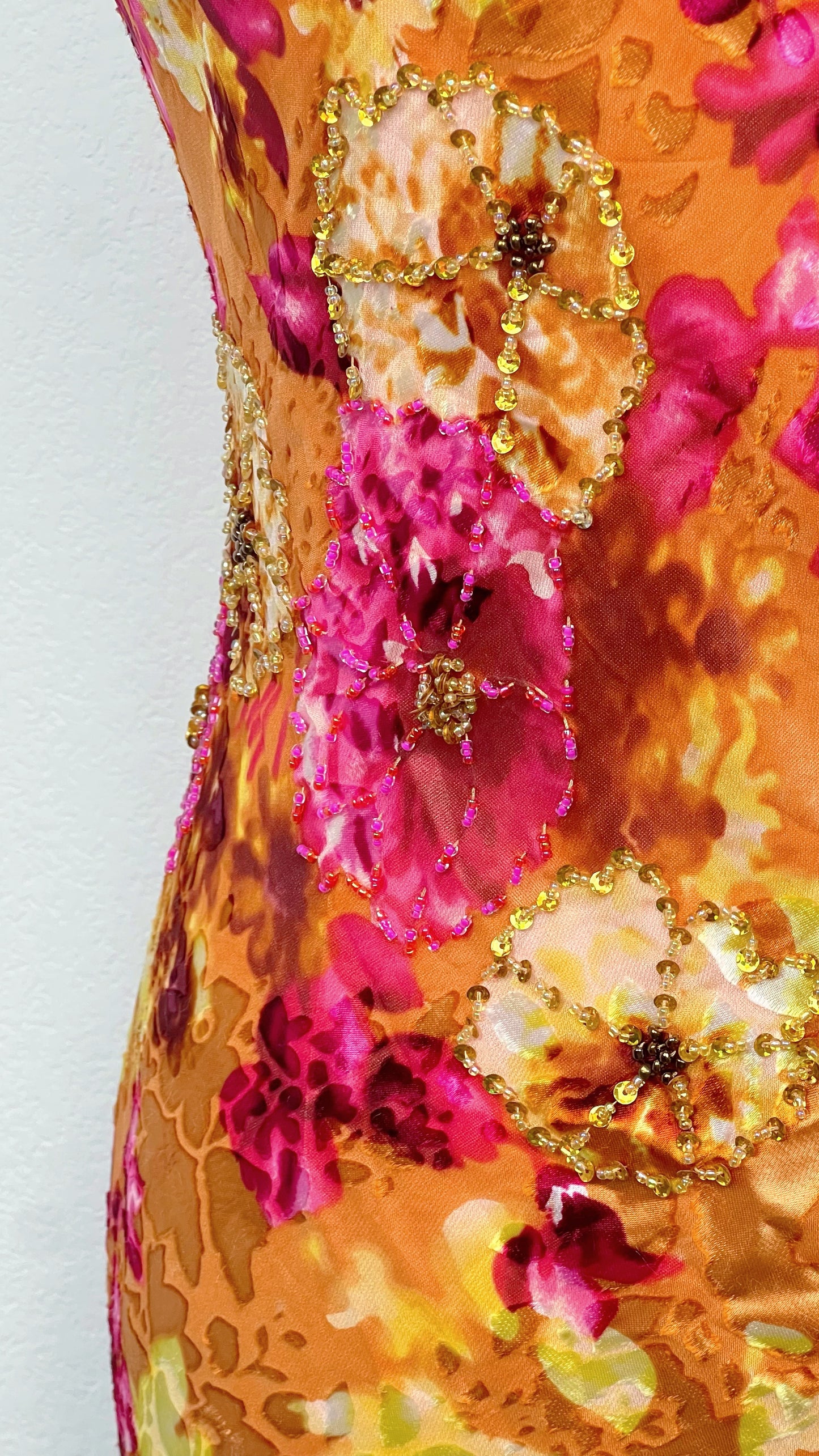 Golden Bloom Dress
