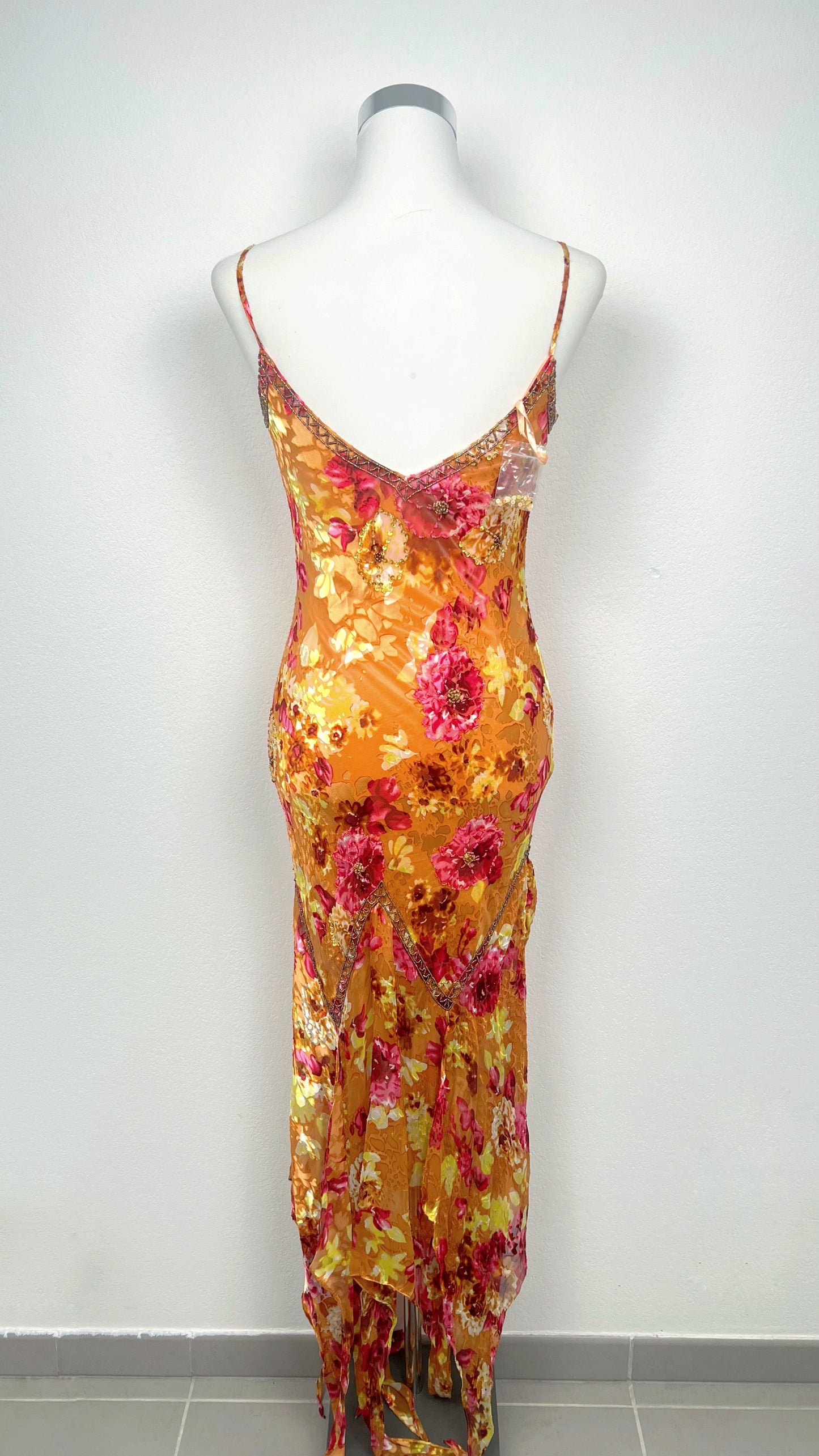 Golden Bloom Dress