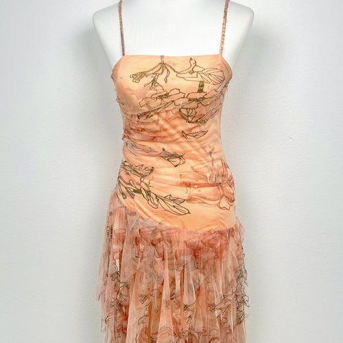 Derhy Peach Blossom Fairy Dress