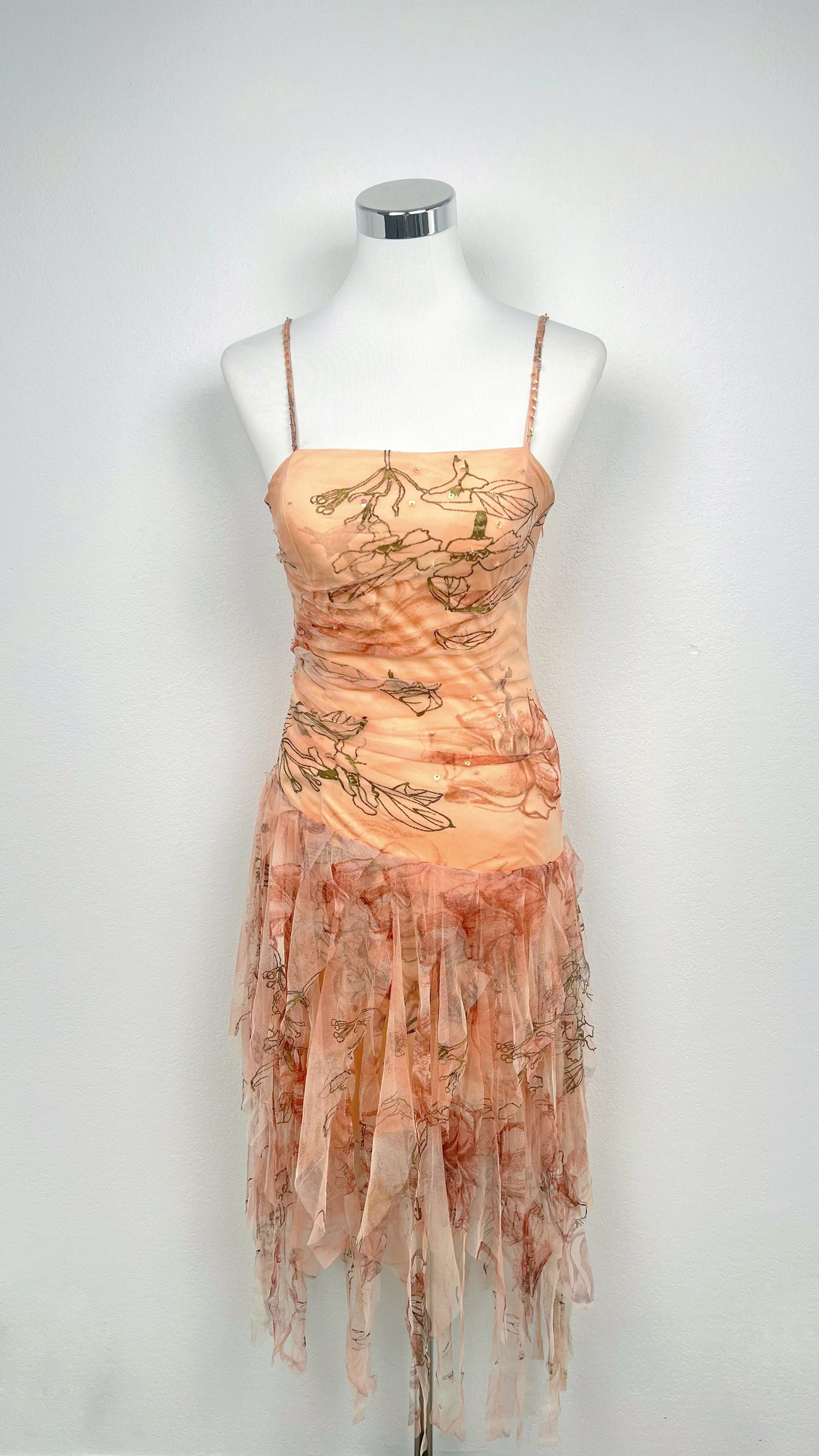 Derhy Peach Blossom Fairy Dress