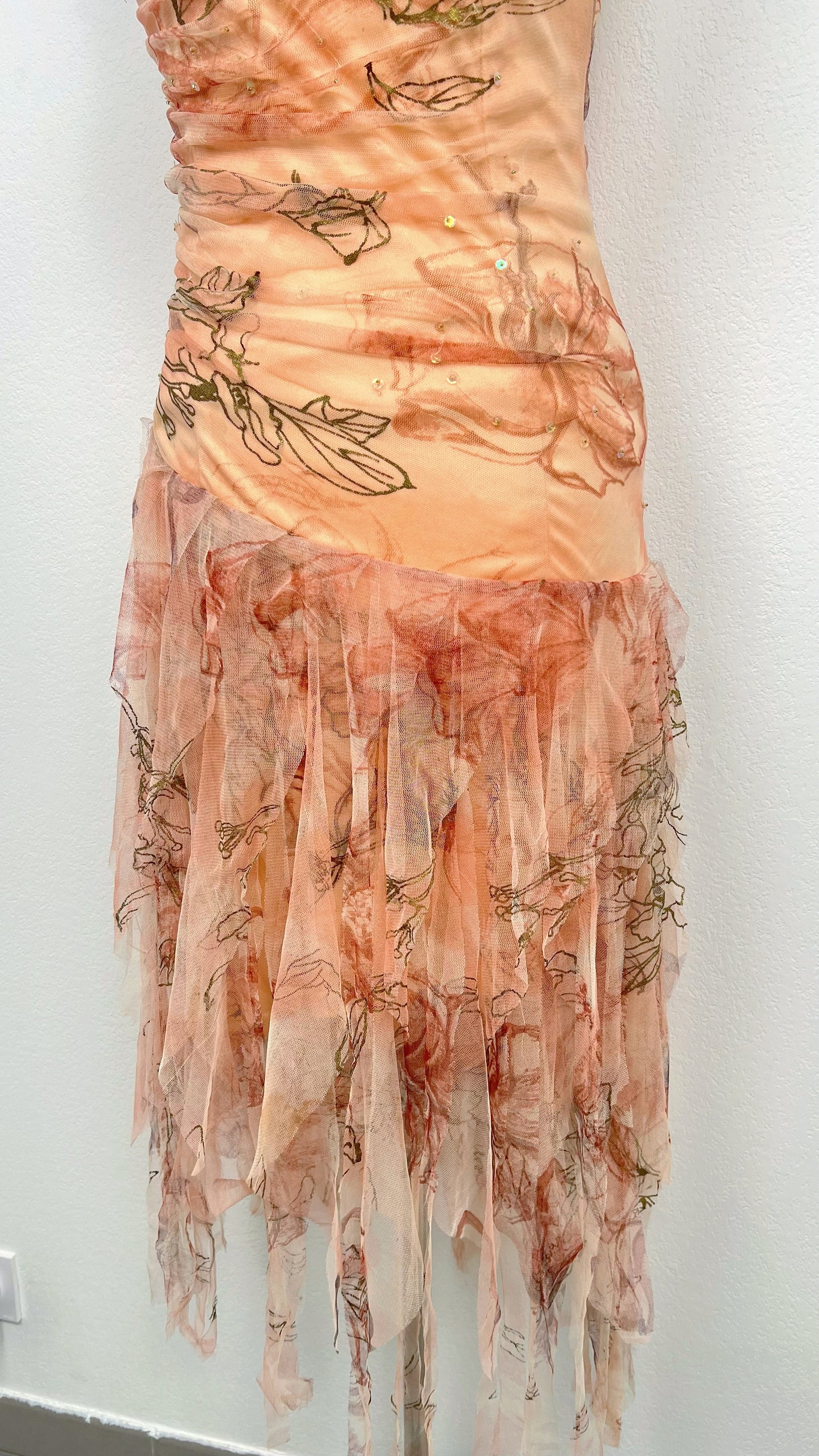 Derhy Peach Blossom Fairy Dress