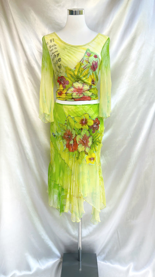Tropical Bloom Set by Derhy