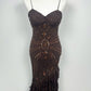 Sue Wong Inspired Chocolate Muse Dress