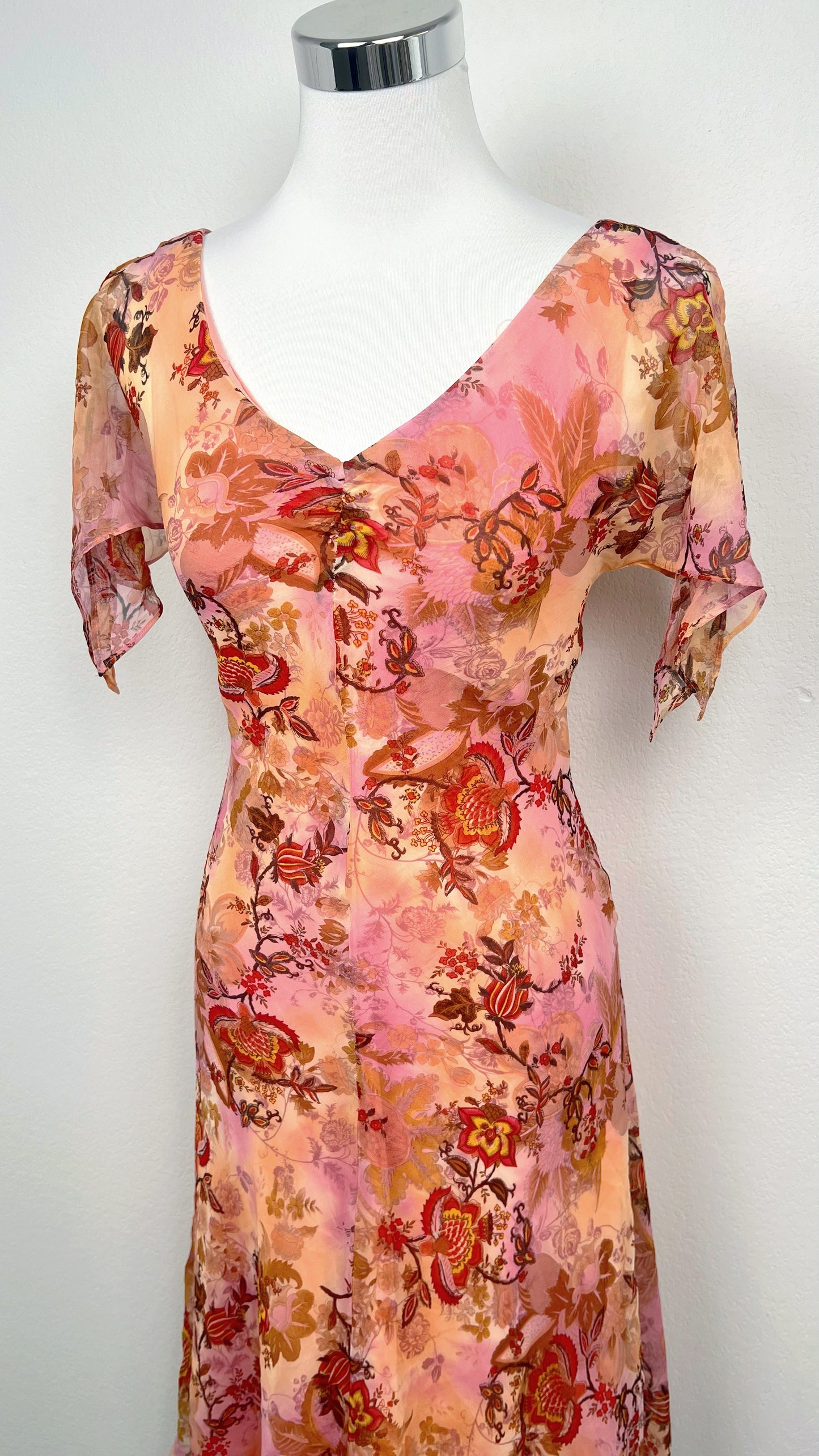 Peach Blossom Dress