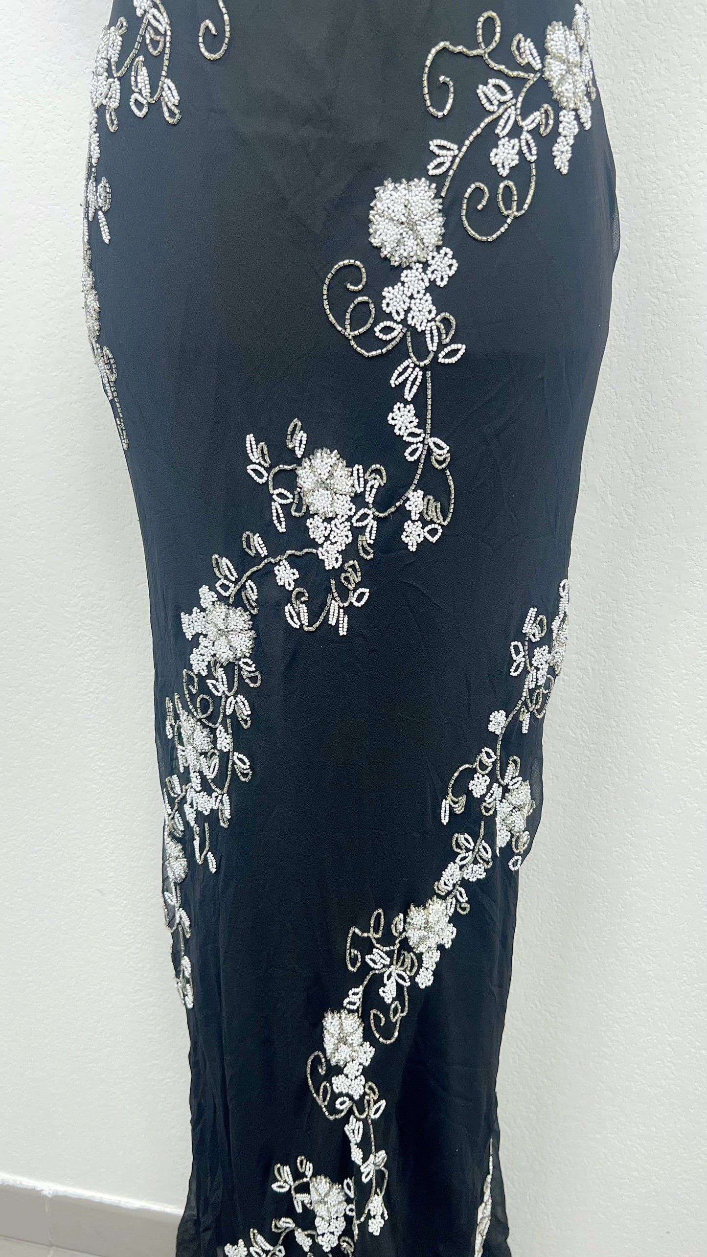 Midnight Blossom Gown