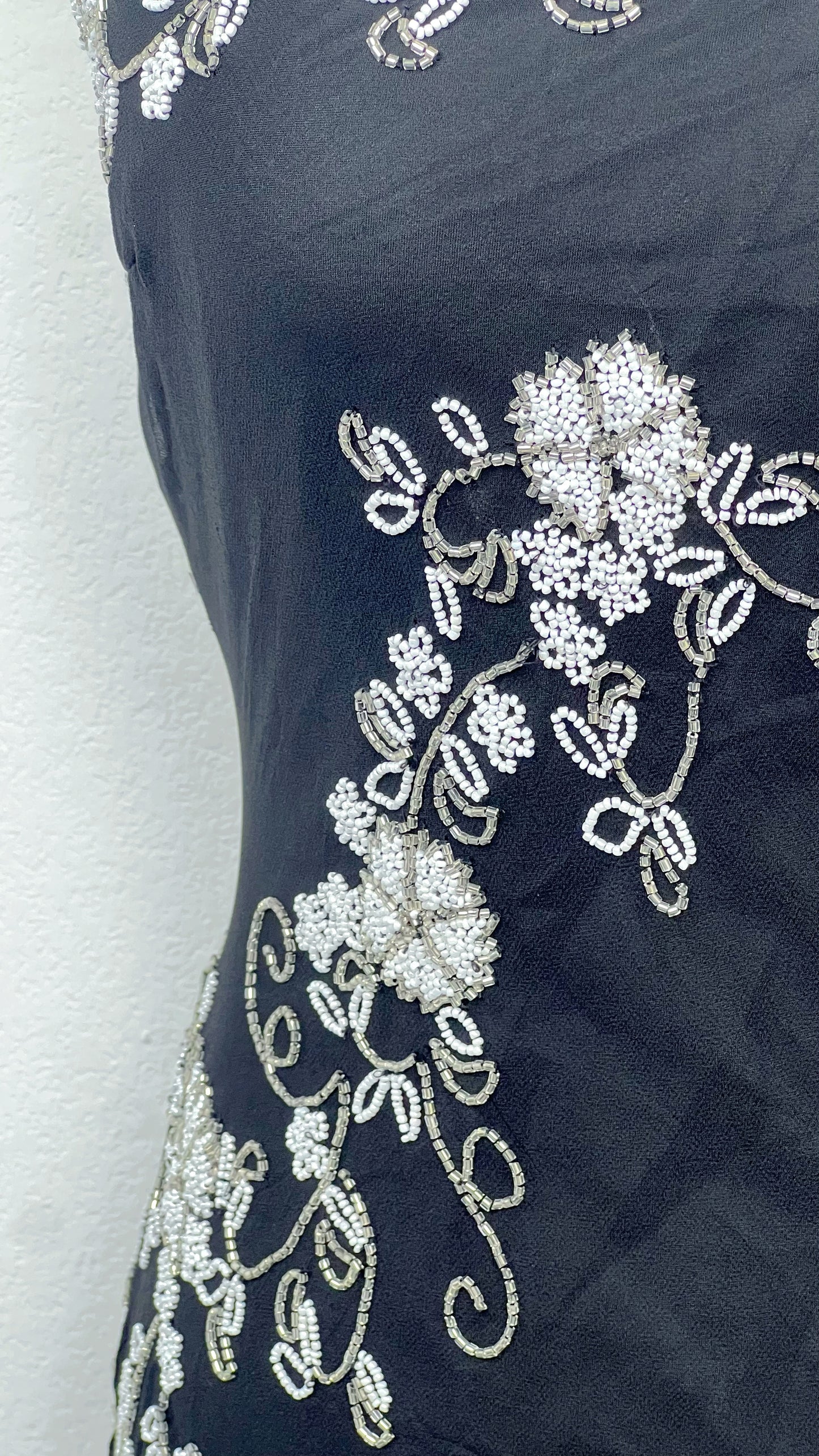 Midnight Blossom Gown