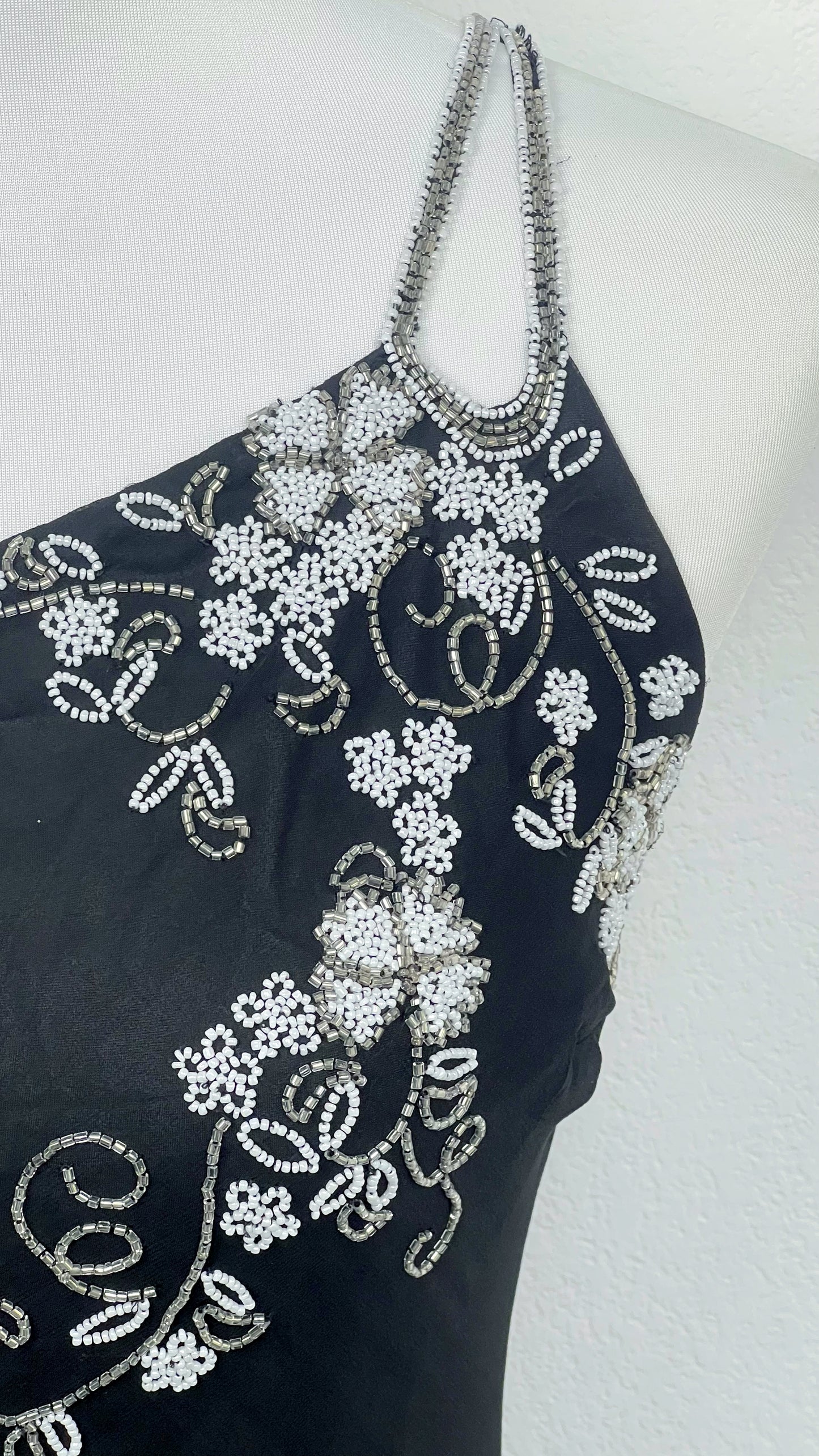 Midnight Blossom Gown