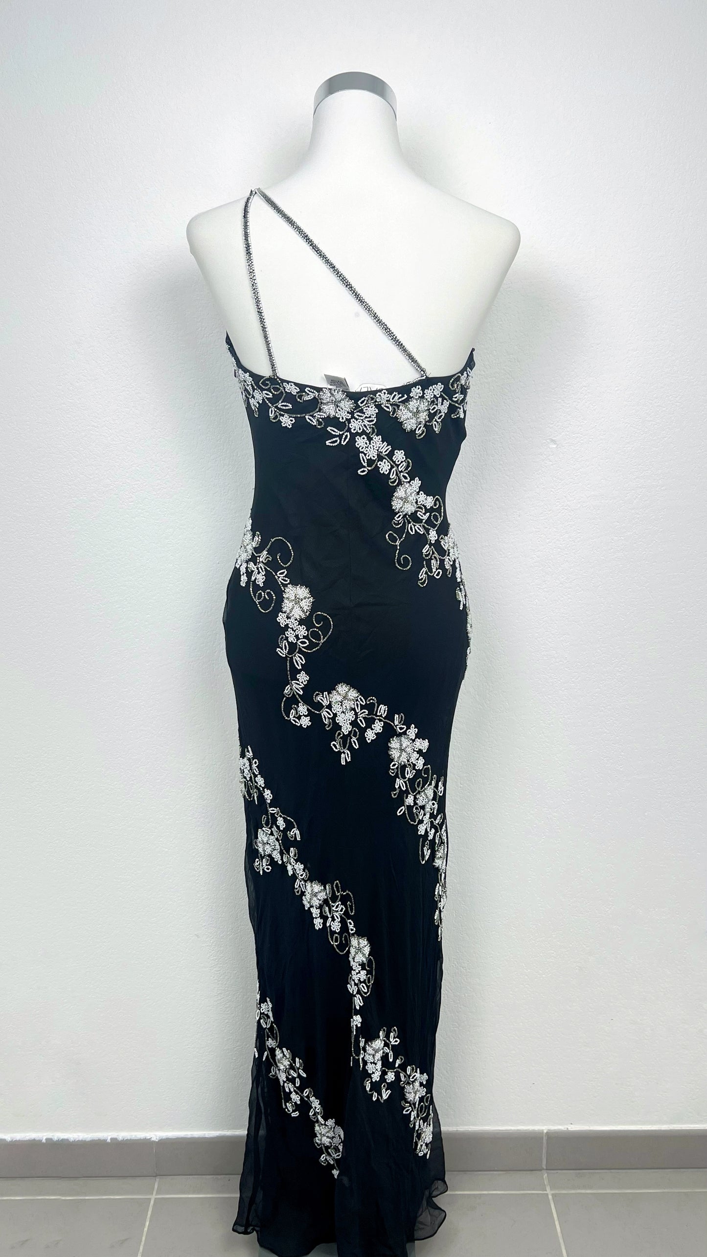 Midnight Blossom Gown