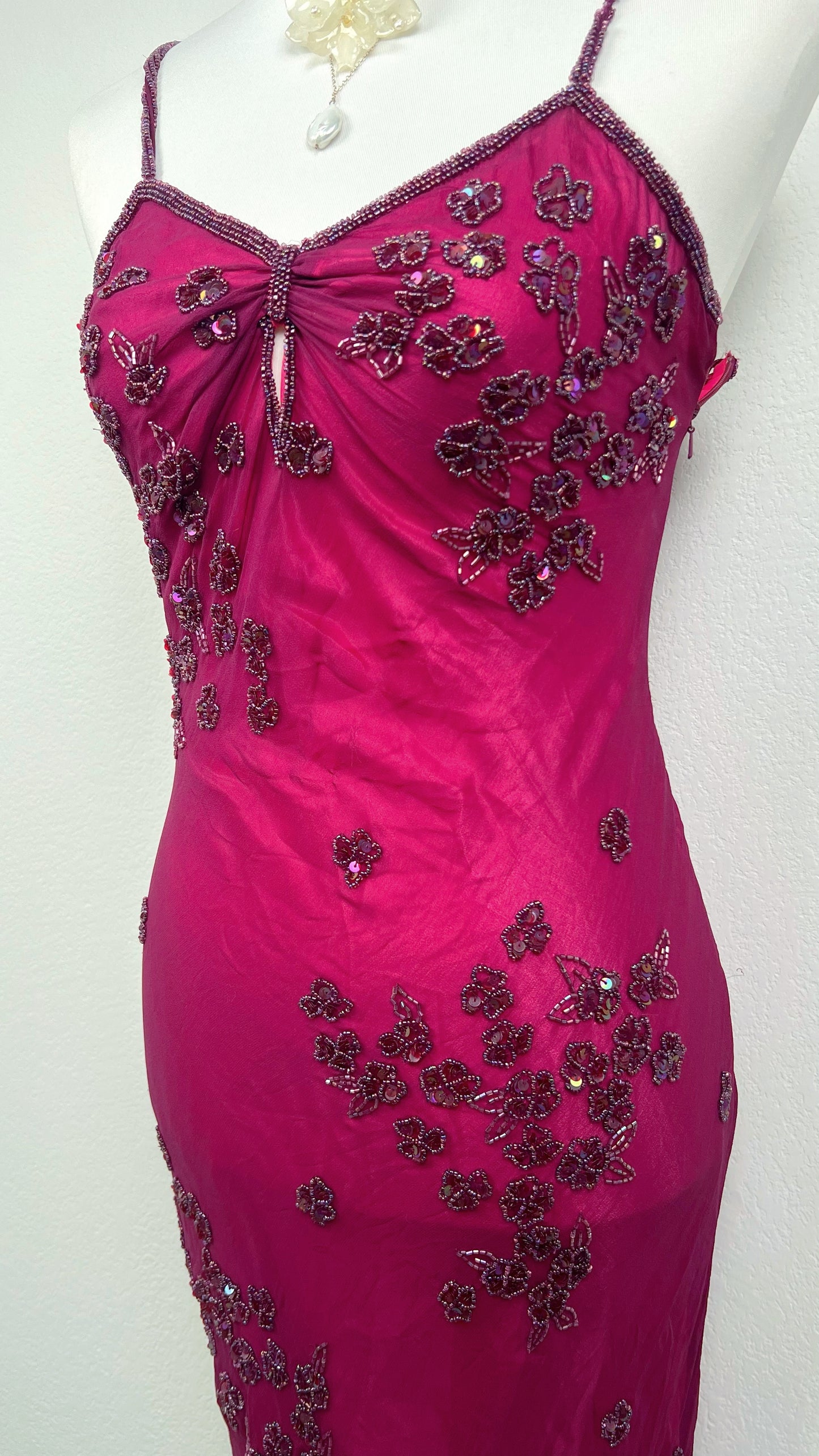 Raspberry Starlight Dress