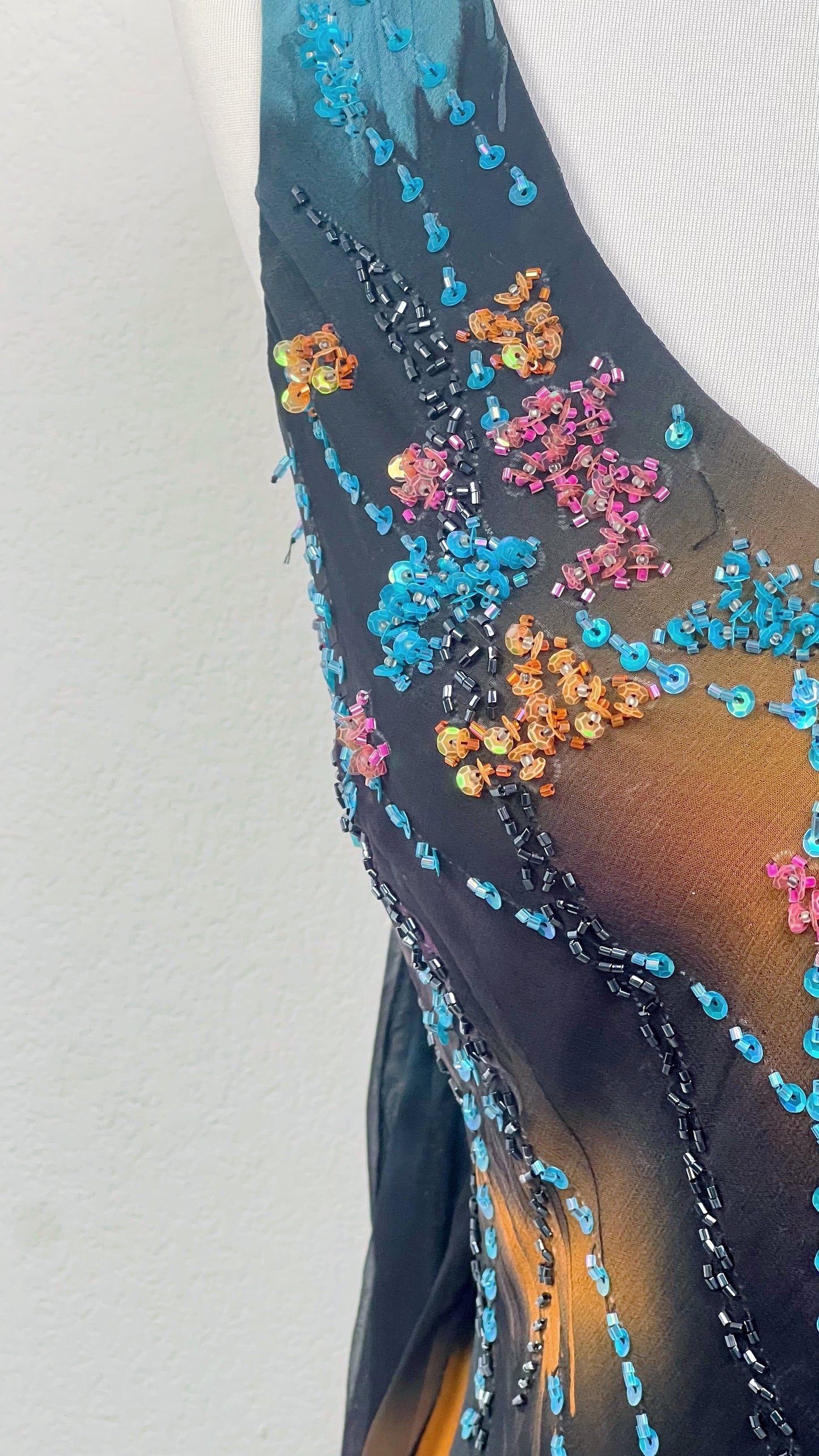 The Aurora Veil Siren Gown
