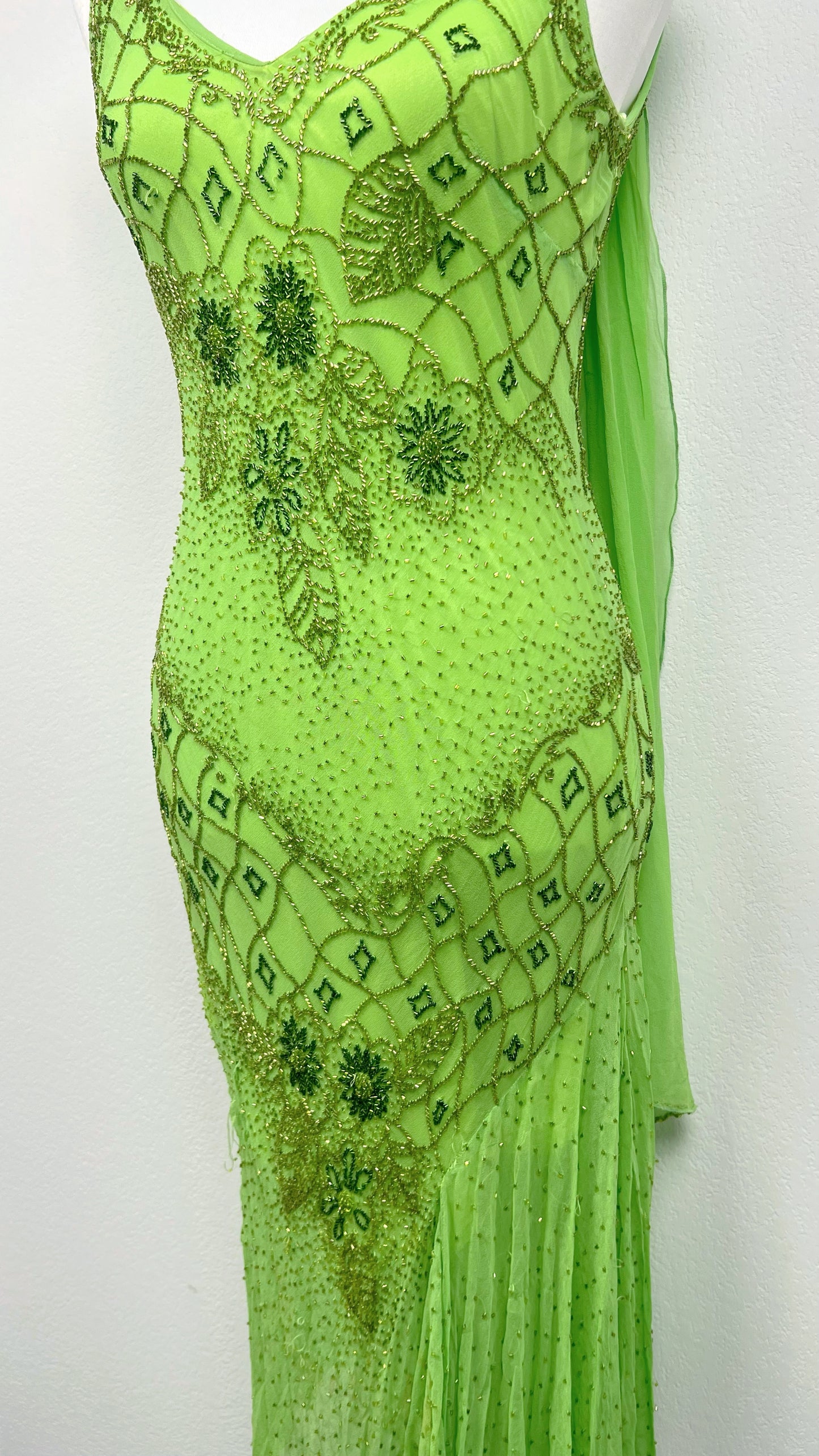 The Emerald Canopy Fairy Gown