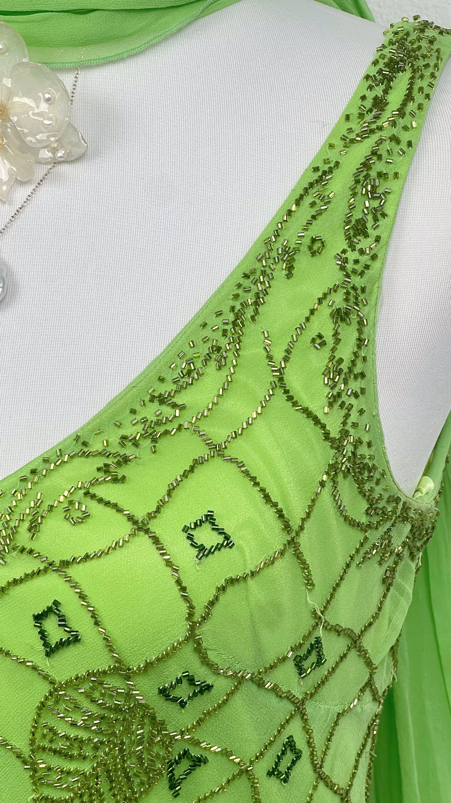 The Emerald Canopy Fairy Gown