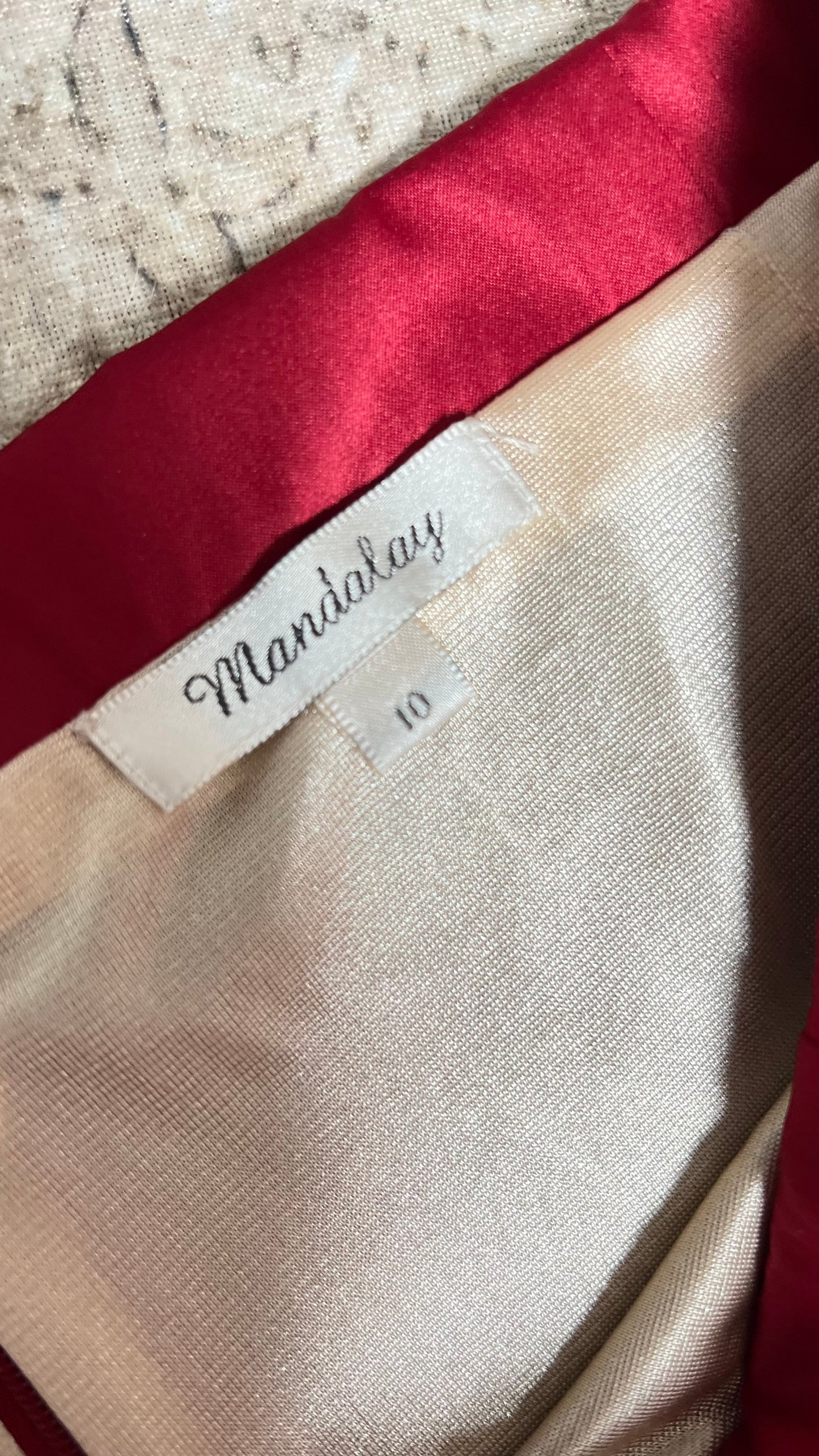 Mandalay RARE Crimson Orchid Heirloom