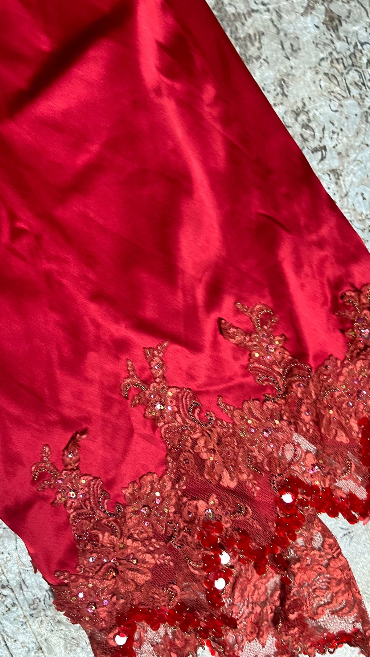 Mandalay RARE Crimson Lace Heirloom