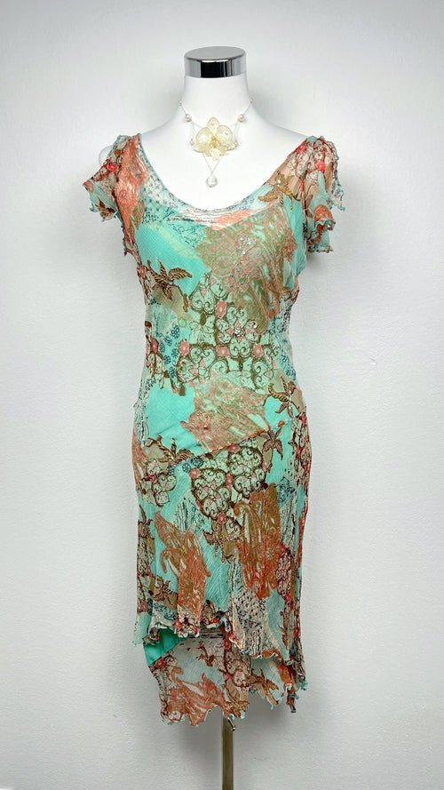Derhy Sea Garden Dress