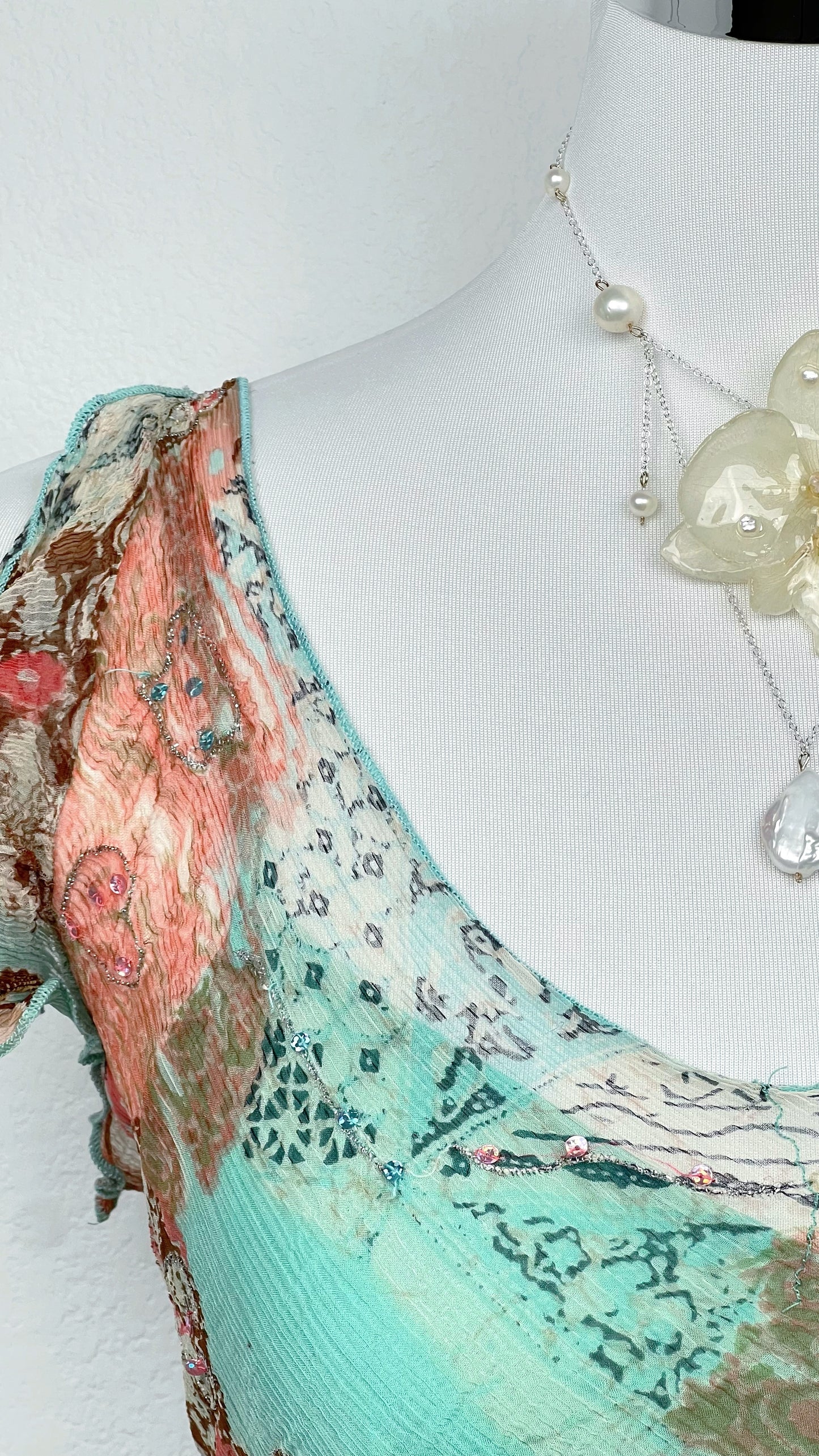 Derhy Sea Garden Dress