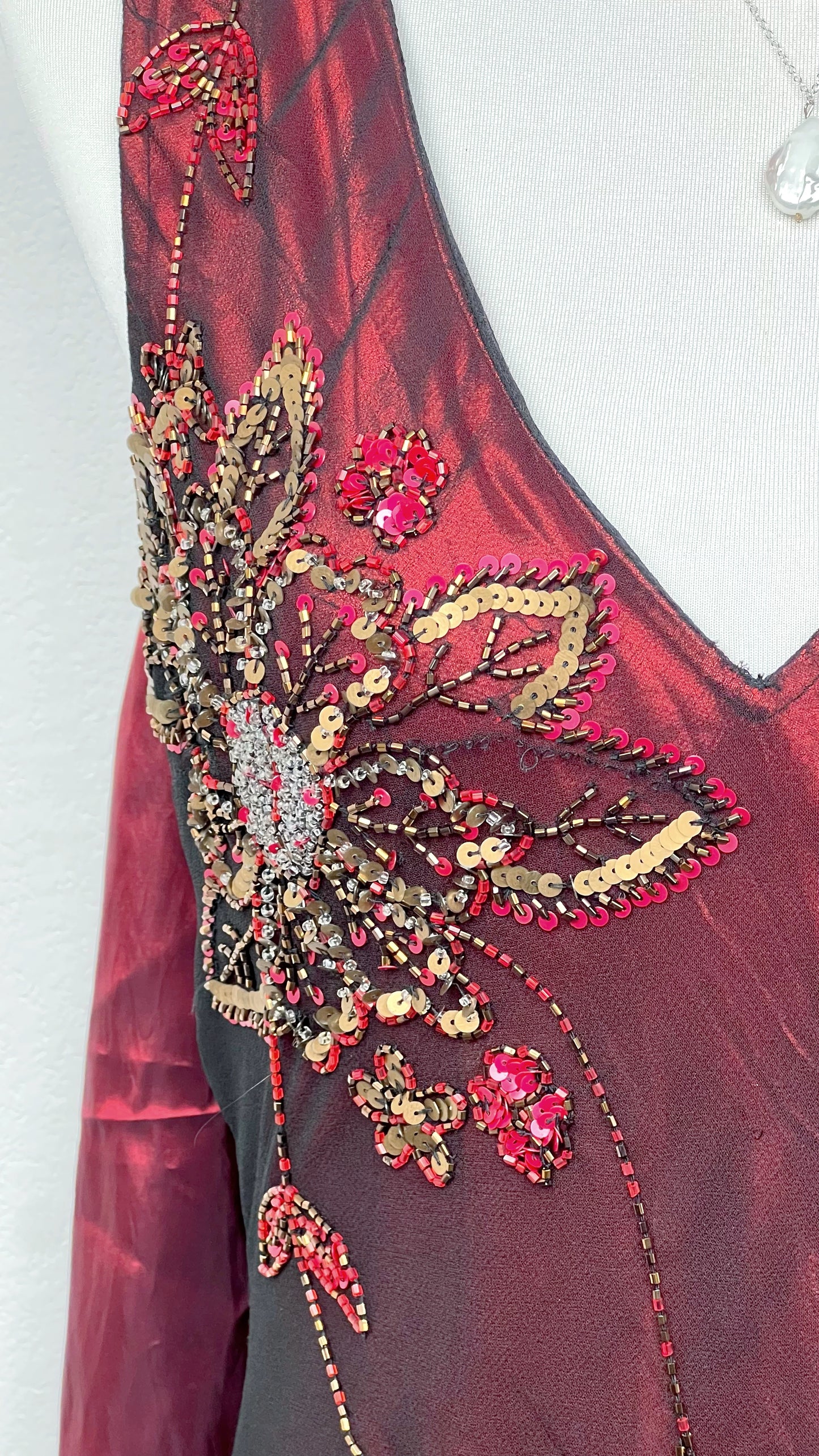 Crimson Enchantress Dress