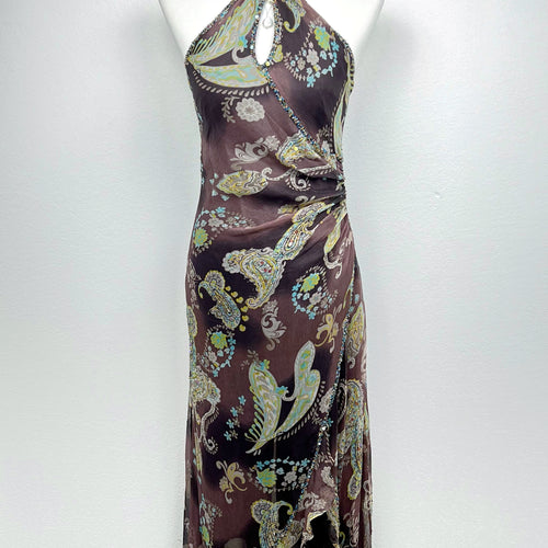 Moon Mirage Silk Dress