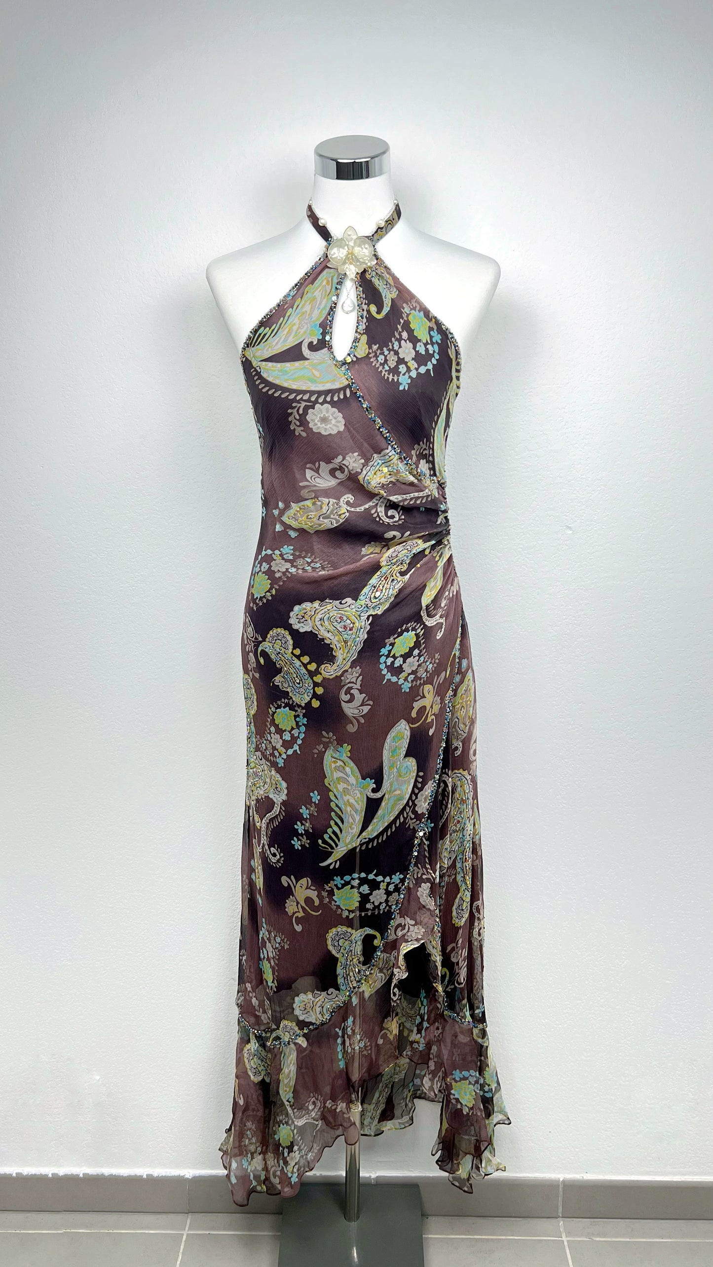 Moon Mirage Silk Dress