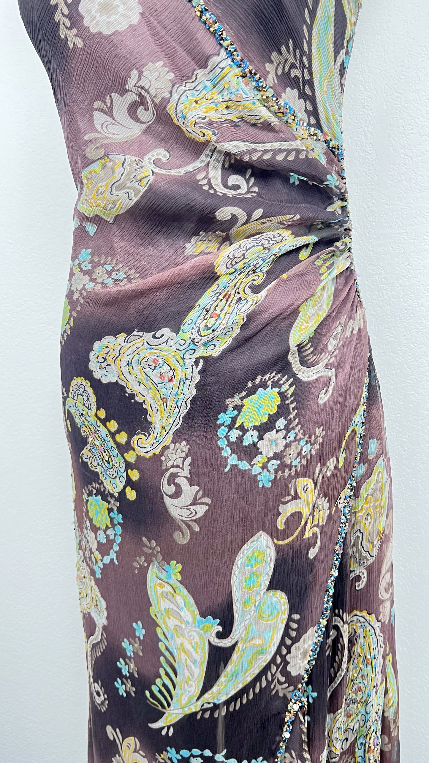 Moon Mirage Silk Dress