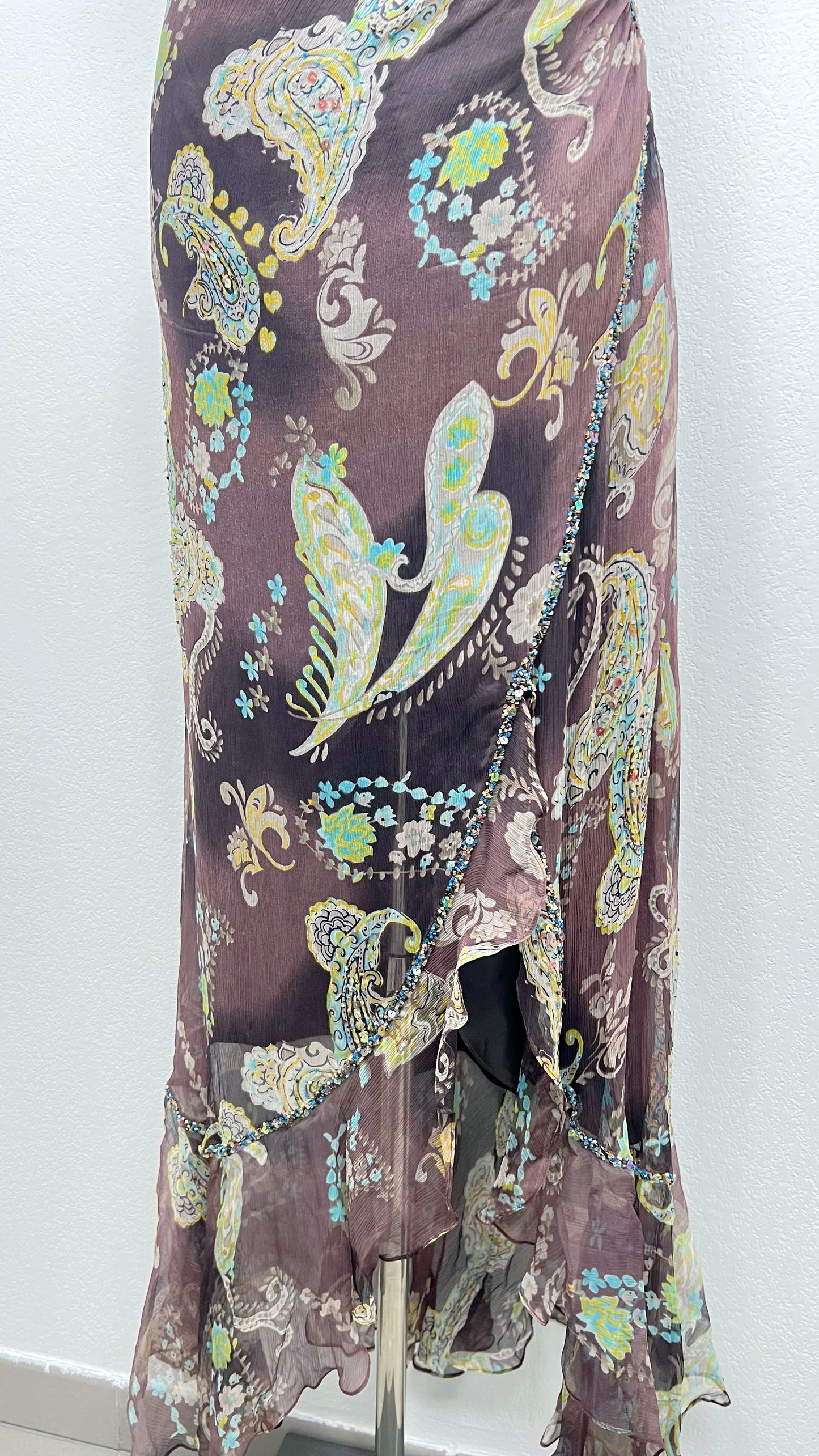 Moon Mirage Silk Dress